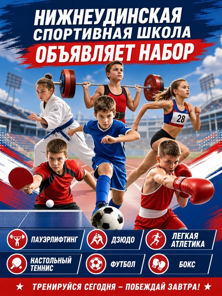 🏆 ВНИМАНИЕ, ЮНЫЕ ЧЕМПИОНЫ И ИХ РОДИТЕЛИ! 🏆