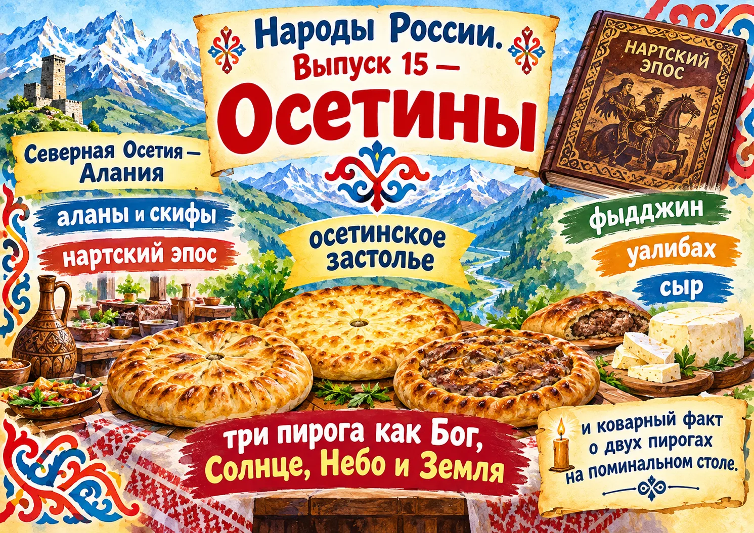⭐️Народы России: культура и традиции.🇷🇺