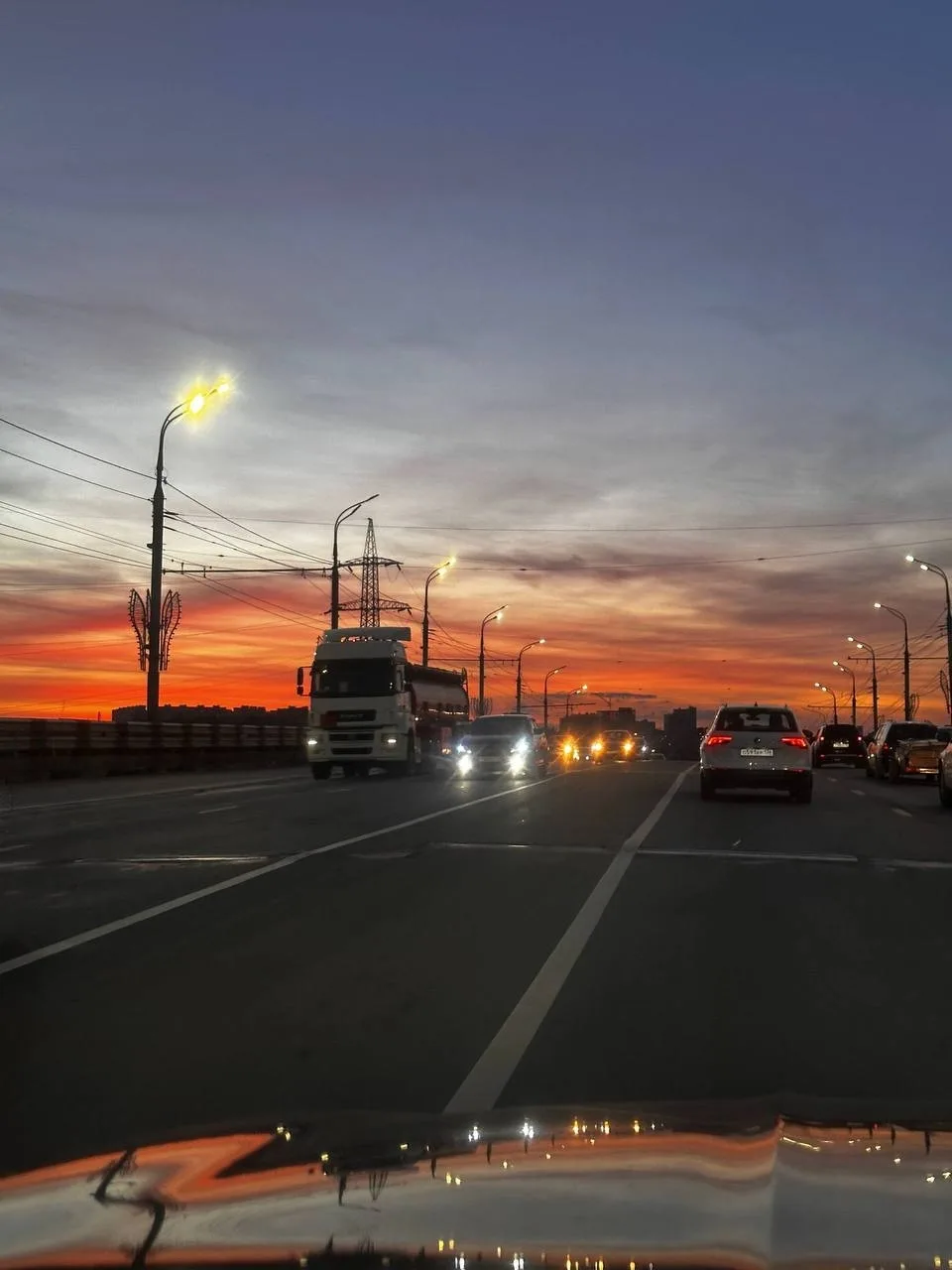 Доброй ночи! Вечер в городе 🍁