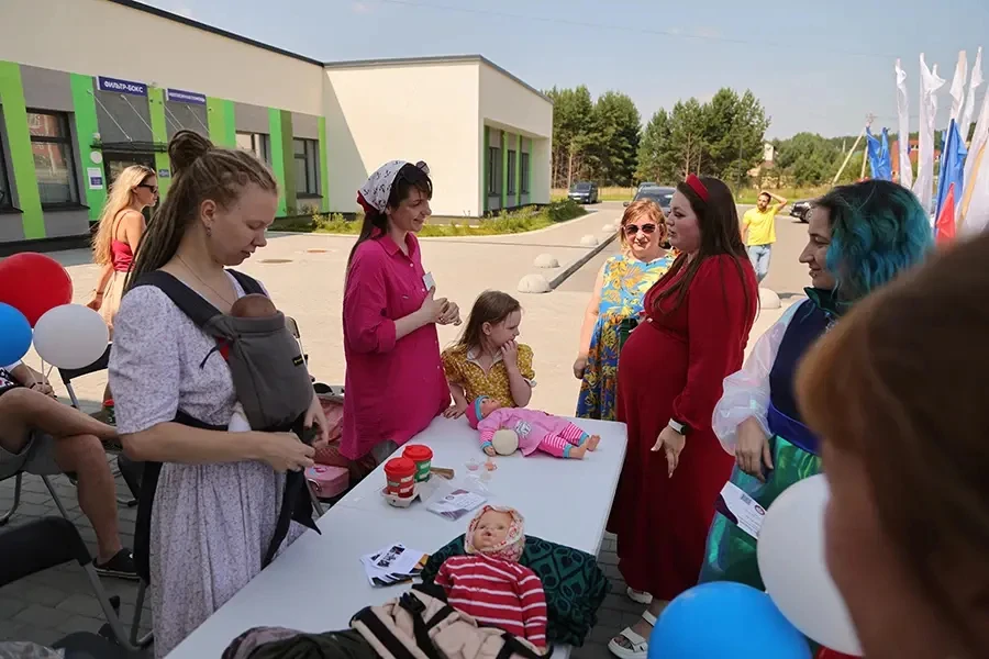 В детской больнице прошёл праздник для будущих мам и семей с детьми