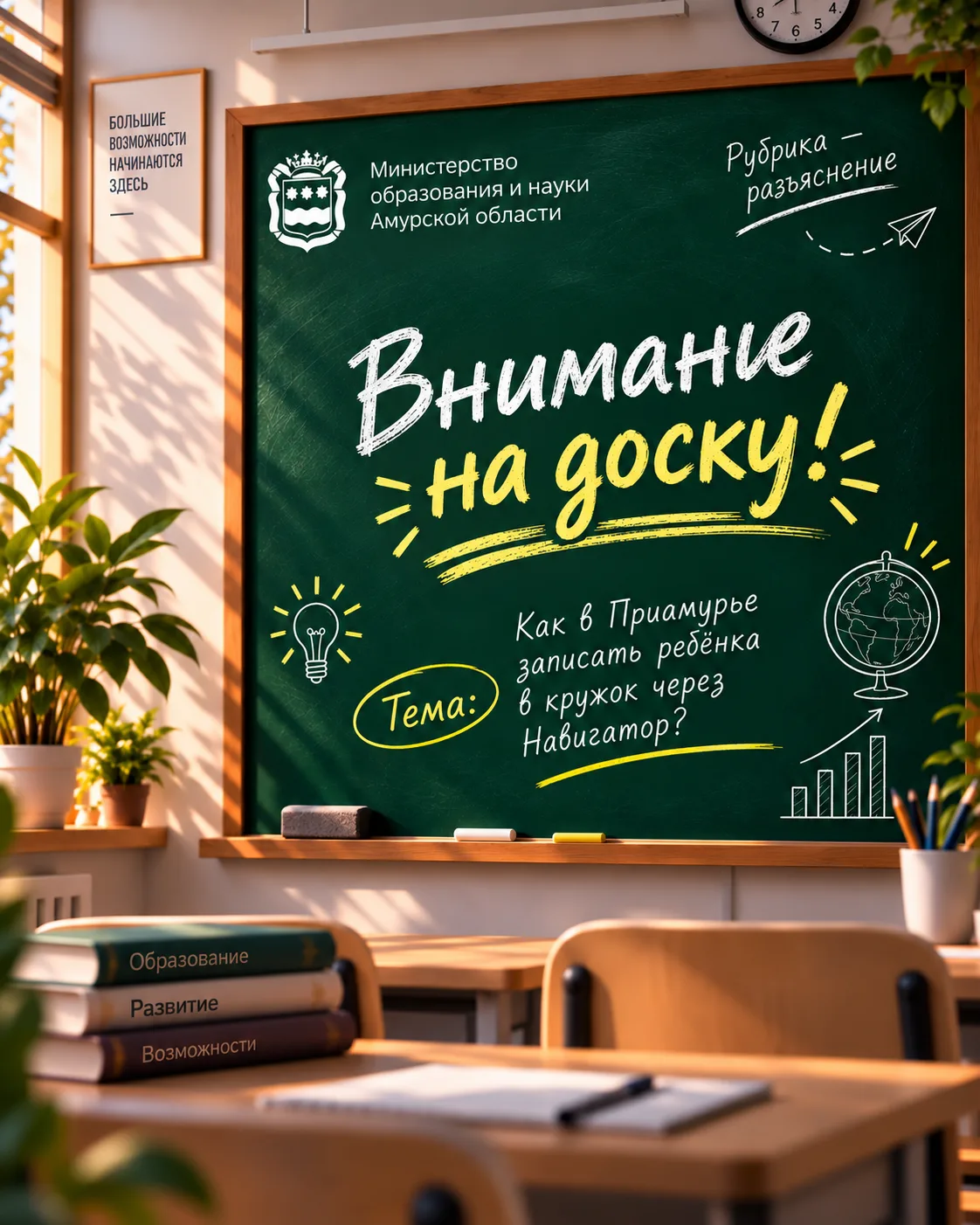 👉 «Внимание на доску!»: разбираем то, о чём чаще всего спрашивают про образование Приа...