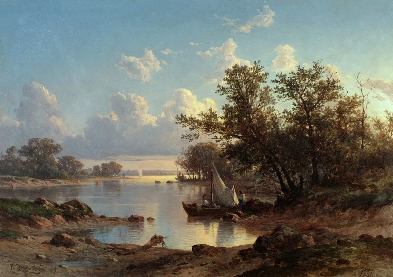27 февраля 1834 года родился русский живописец, художник-график, академик пейзажной живописи Императ