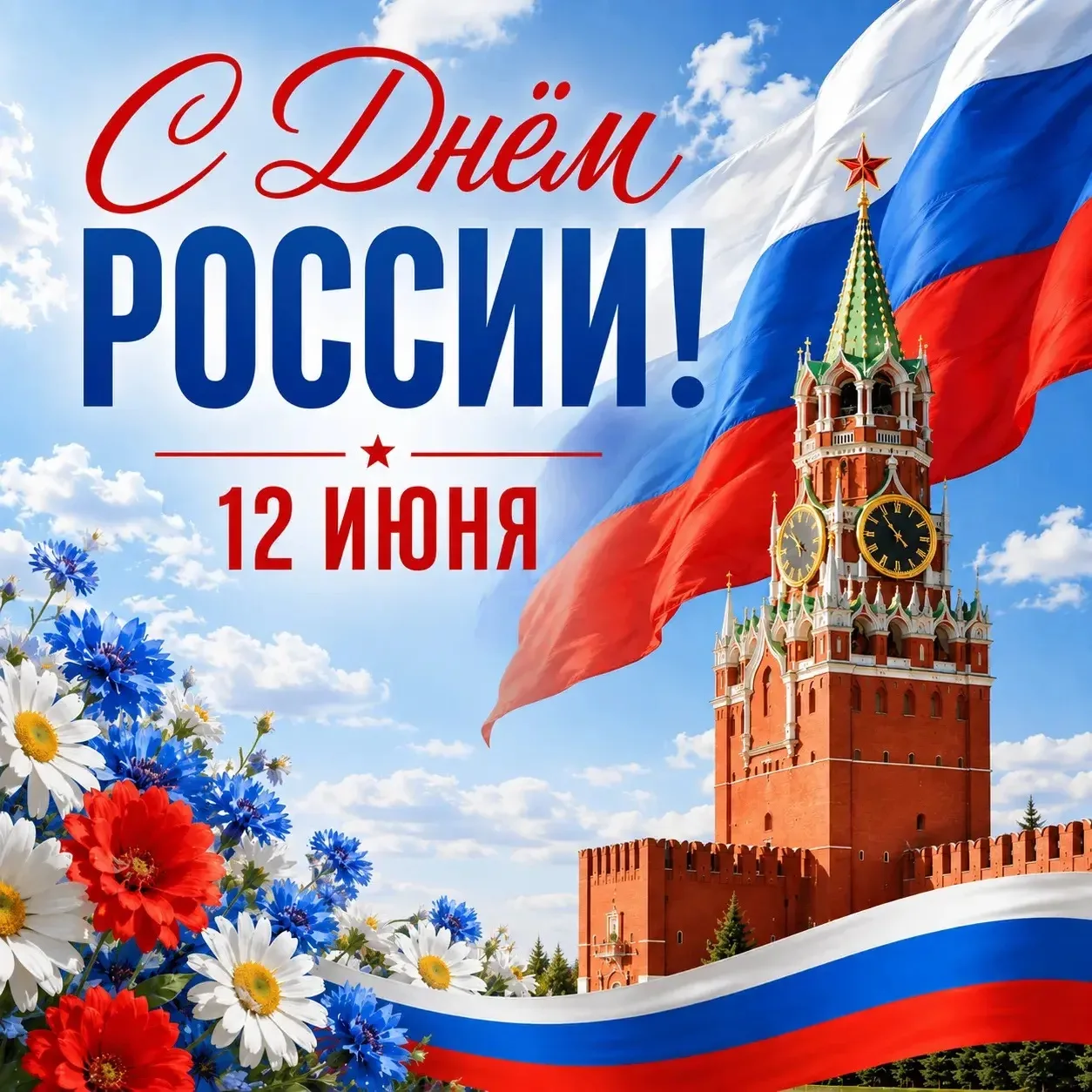 Друзья, с Днём России! 🇷🇺

Пусть этот праздник принесёт в дом тепло и уют. Желаем, чтобы в нашей с