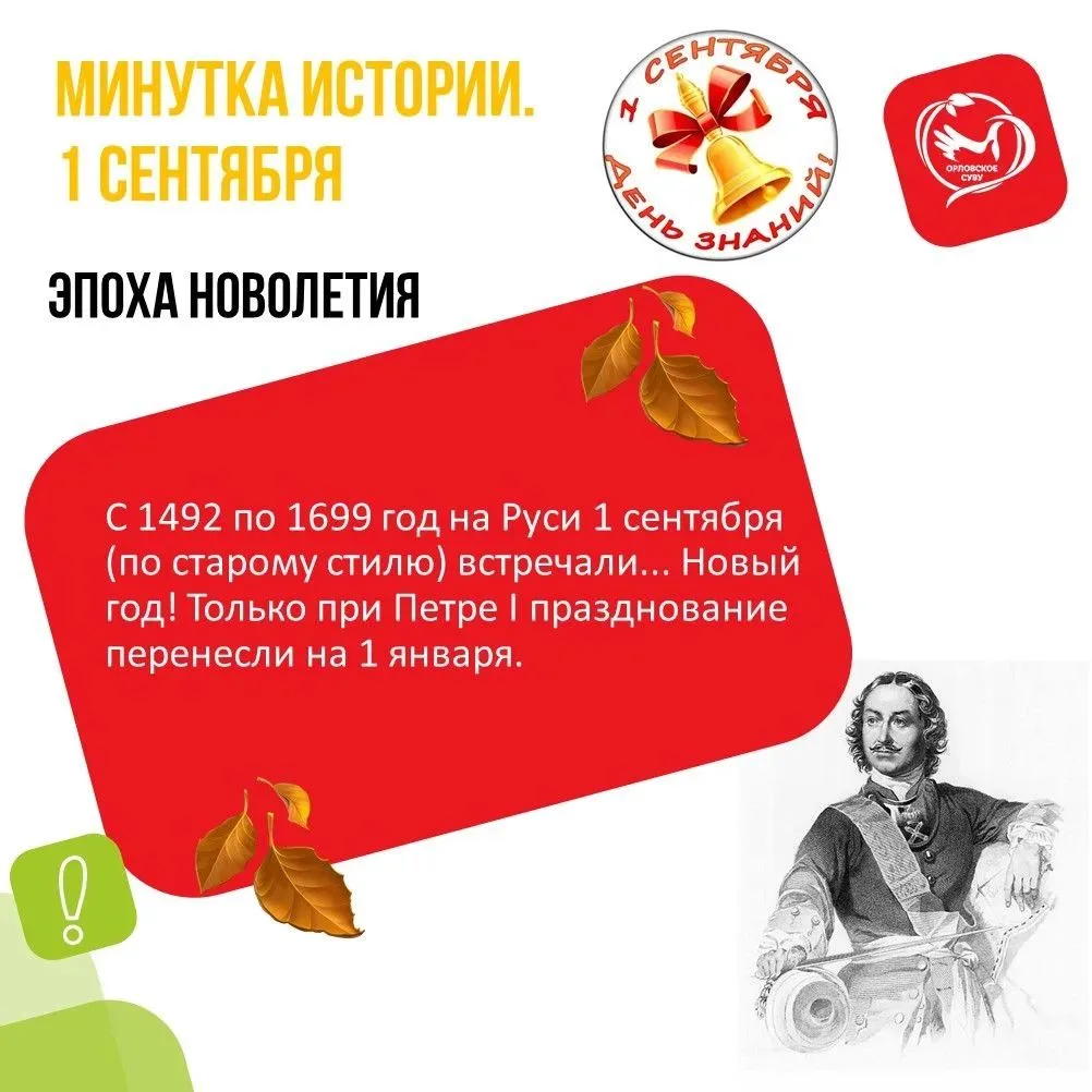 📚 1 Сентября: От Новолетия до Дня Знаний