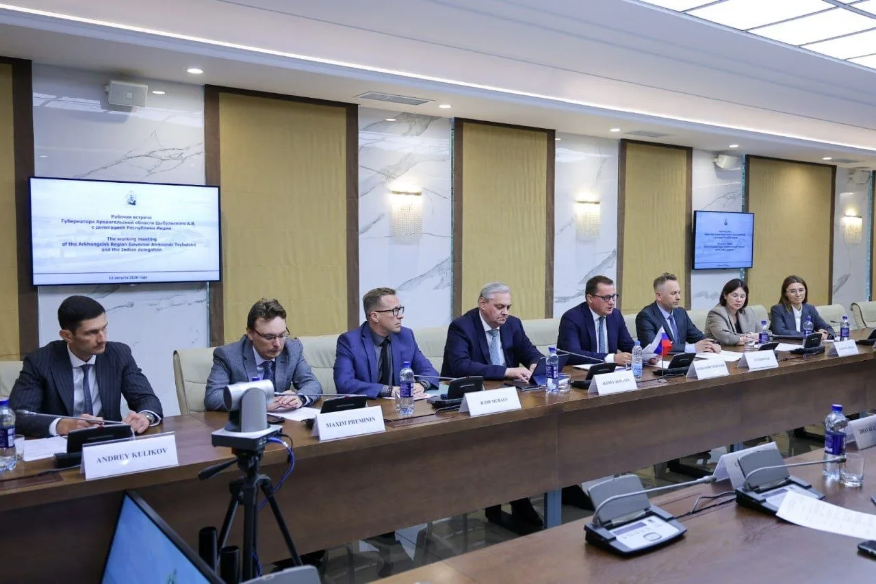 Индия входит в пятерку ключевых торговых партнеров Архангельской области