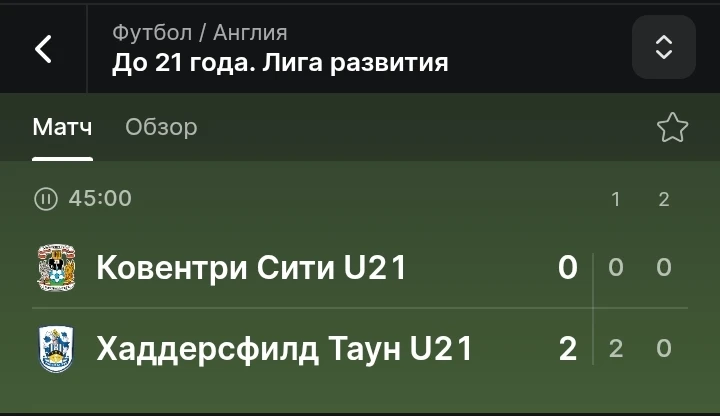 Ожидается гол