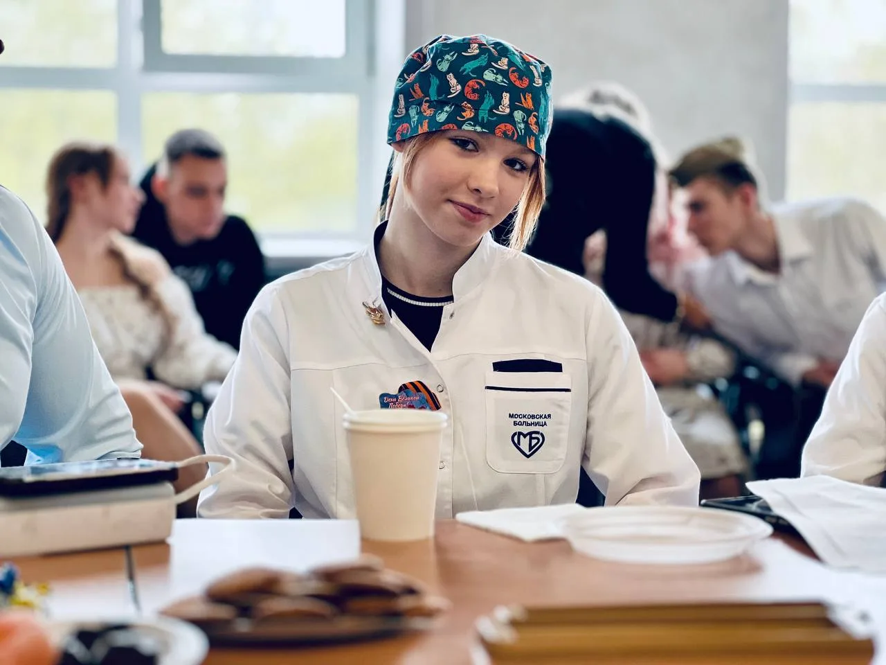 Кажется, объединять колледжи в #ПК8 становится хорошей традицией.  Сегодня на одной площадке встрети