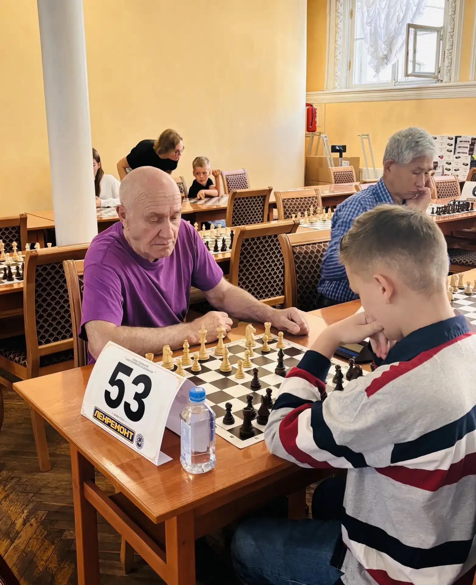 ♟Сборная Клуба 60+ по игре в шахматы приняла участие в Кубке Губернатора Санкт-Петербур...