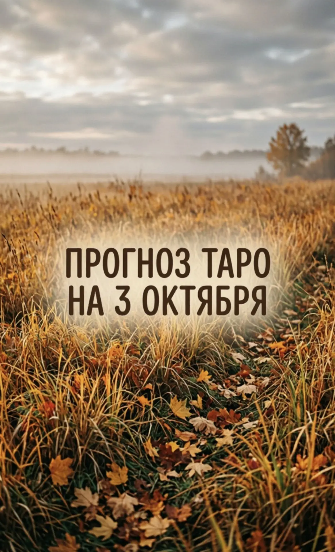 О Б Щ И Й  П Р О Г Н О З