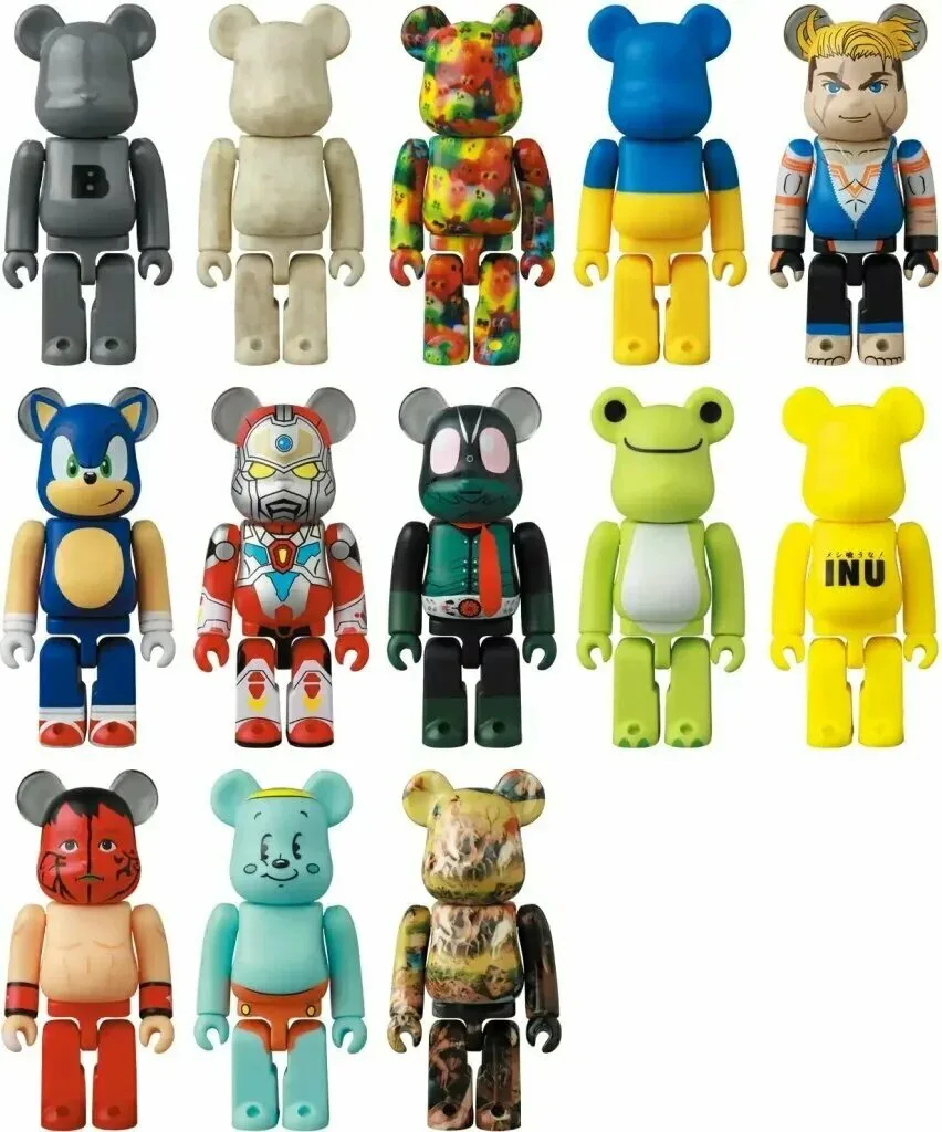 BE@RBRICK (иногда пишут Bearbrick) — это культовые коллекционные фигурки в виде антропо...