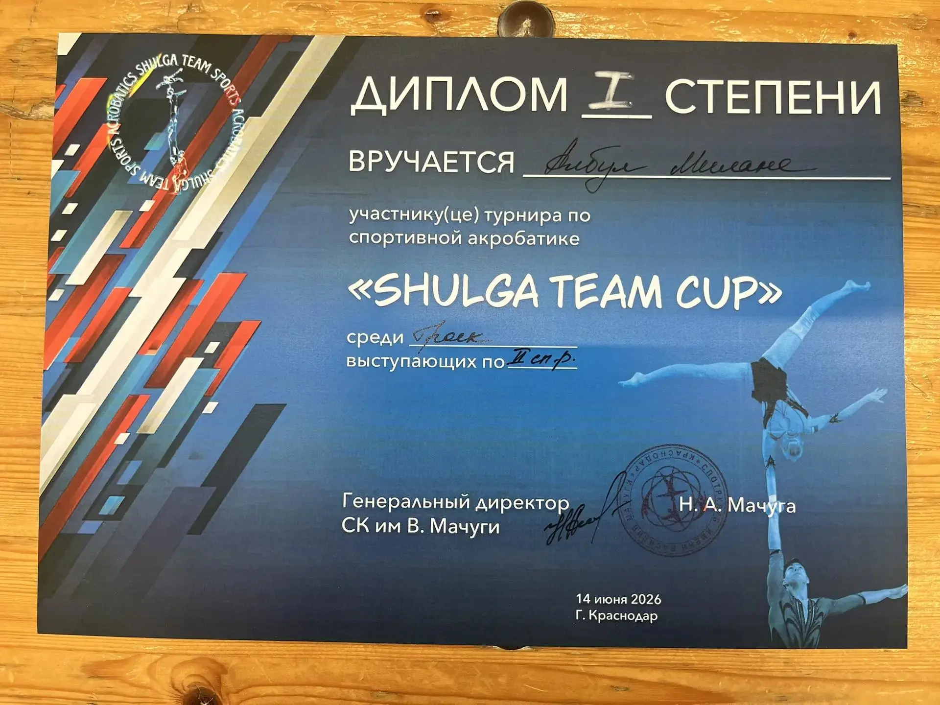🏆 Гордость школы!

Поздравляем ученицу 9 «Г» класса Албул Милану с блестящей победой! 🌟

На турнир