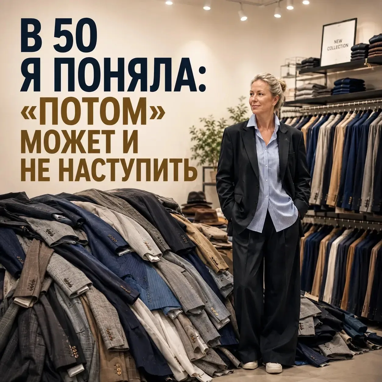 В 50 Я ПОНЯЛА: «ПОТОМ» МОЖЕТ И НЕ НАСТУПИТЬ