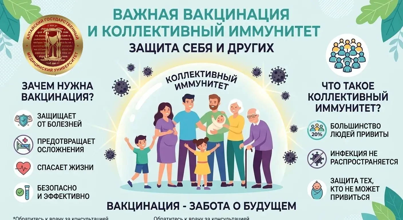 Внимание: стартует сезонная вакцинация от гриппа! 🩺🛡️😷
