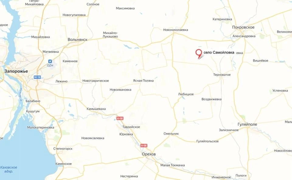 ❗️Российские военные освободили Самойловку в Запорожской области