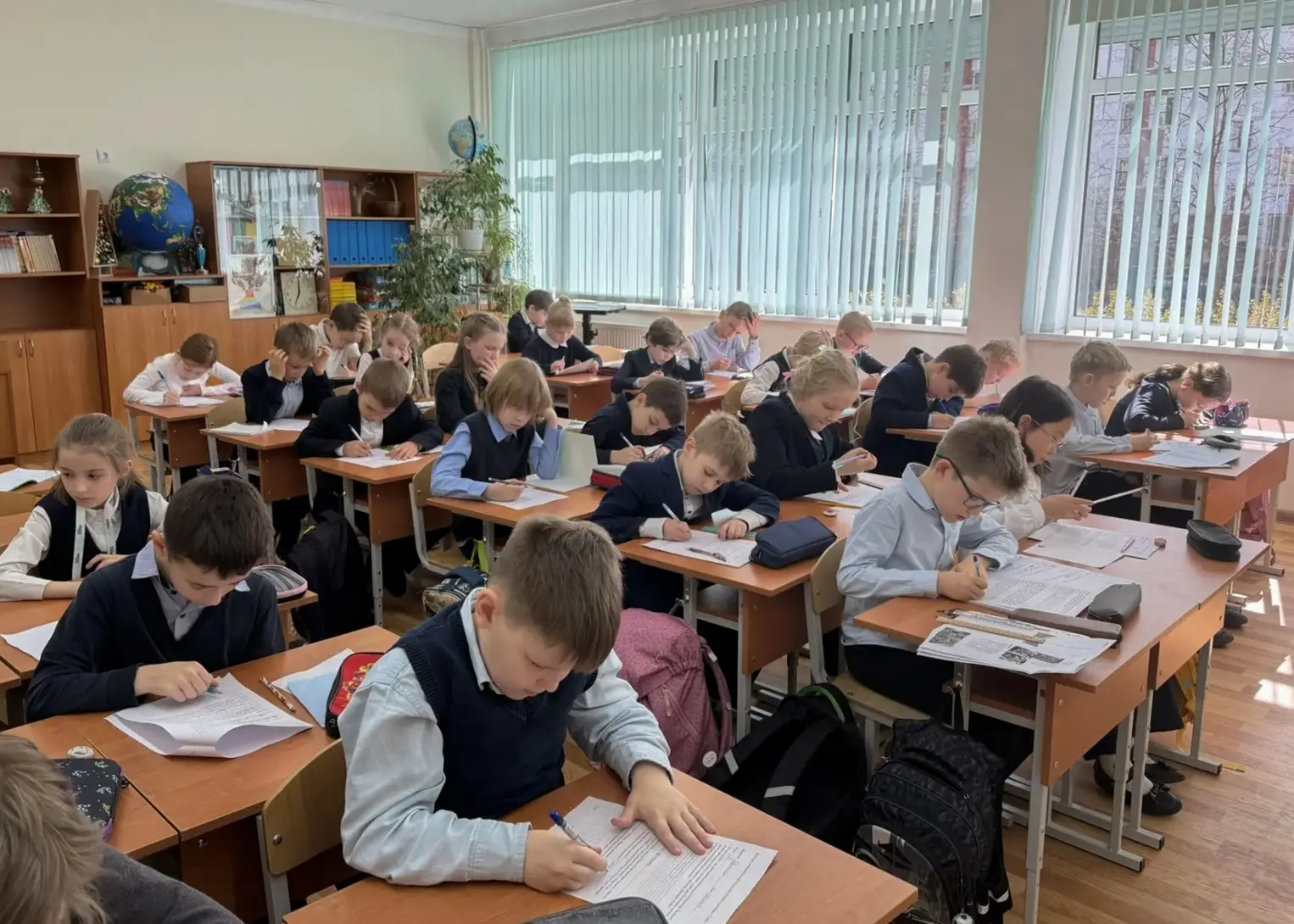 ✨ 24 апреля в лицее состоялось увлекательное интеллектуальное состязание — математическая олимпиада 