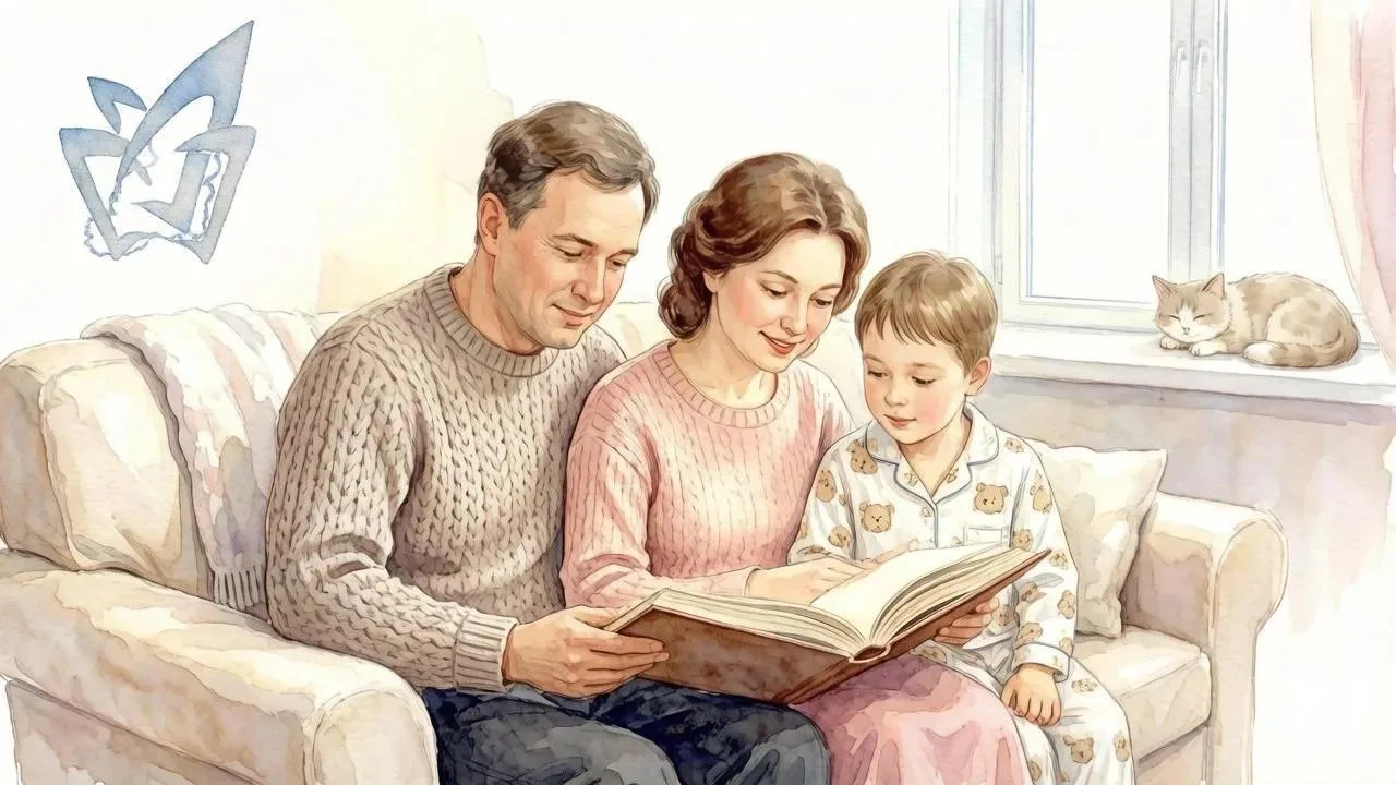 Семейное чтение как основа доверия между родителем и ребёнком ❤️