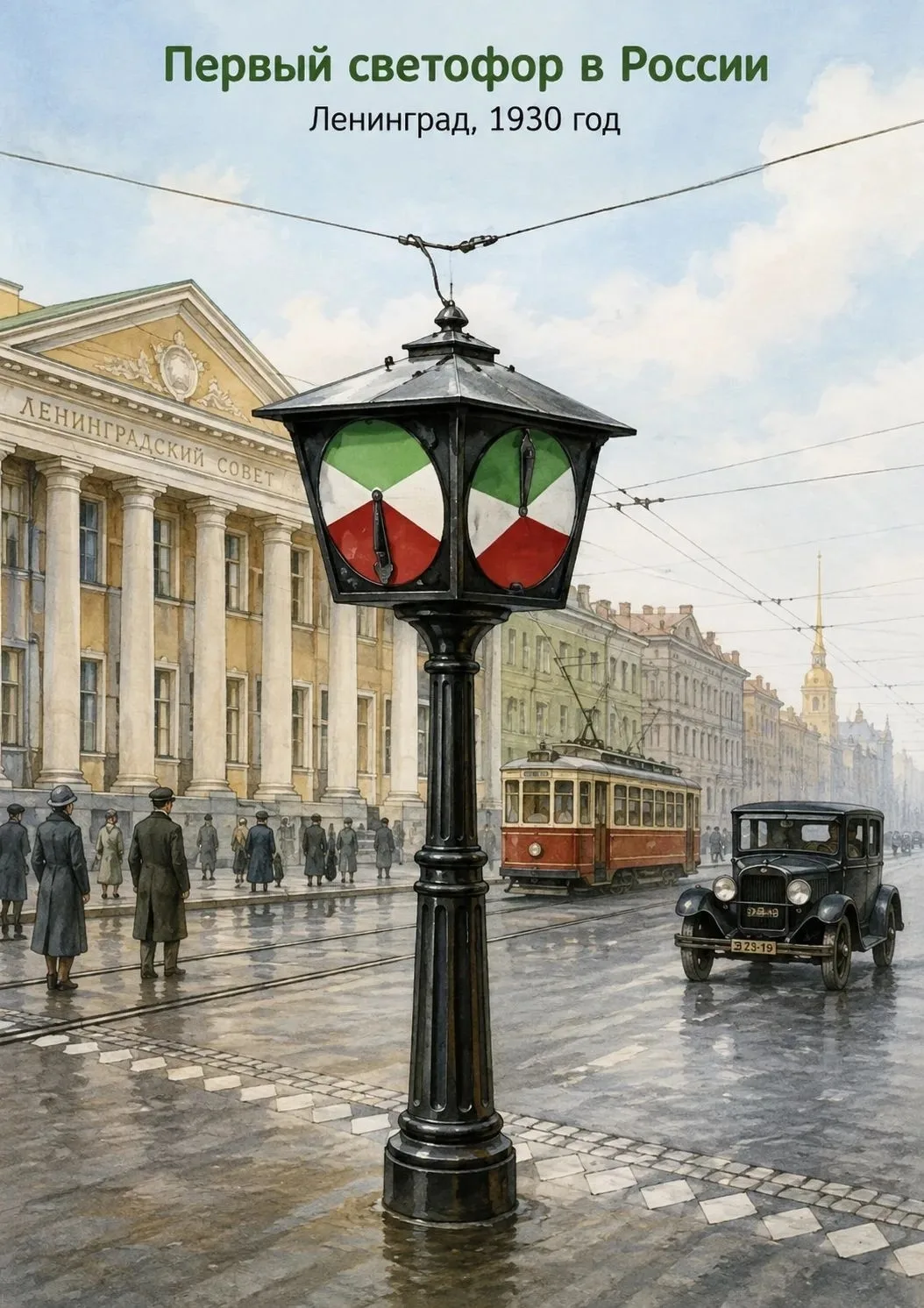 5 августа- день светофора. Немного из истории🚦