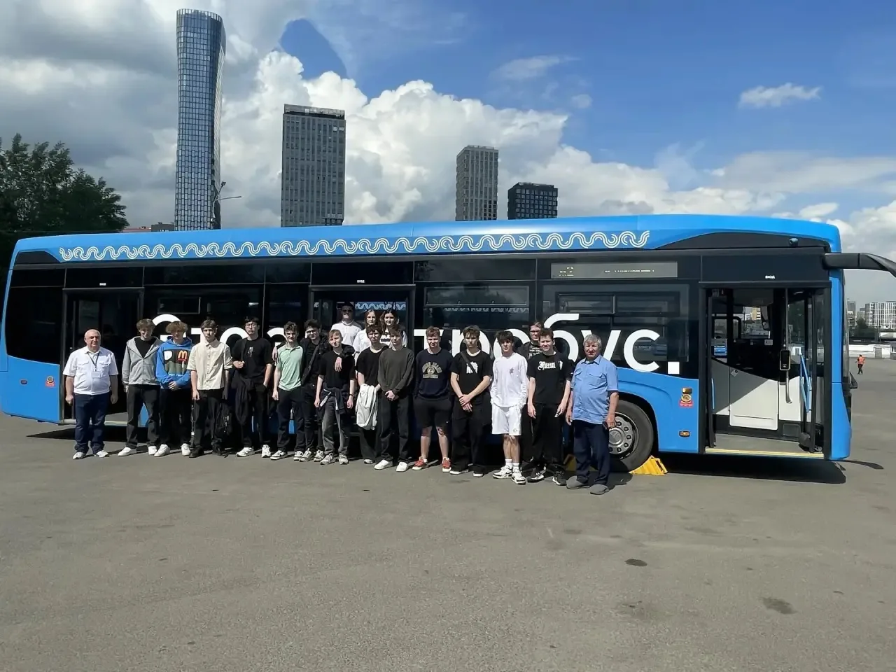 #Наш10Б на экскурсии в Мосгортранс ⚡🚌