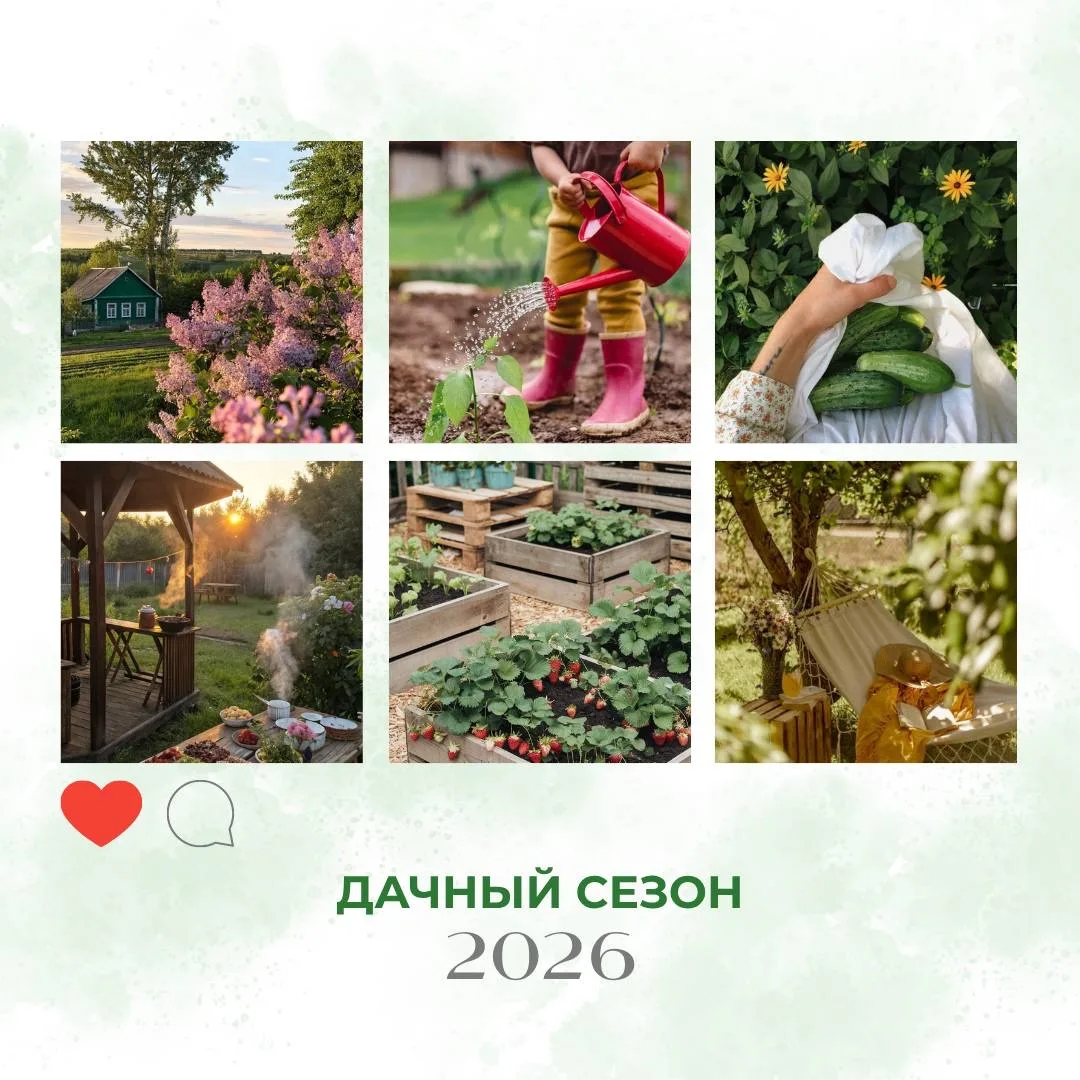 А вы уже открыли дачный сезон? 🏡  Сейчас у многих начинается любимое время года: рассада, первые гря