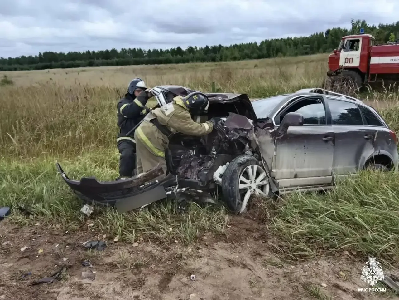 ❗Сегодня в районе поселка Березайка столкнулись два легковых автомобиля