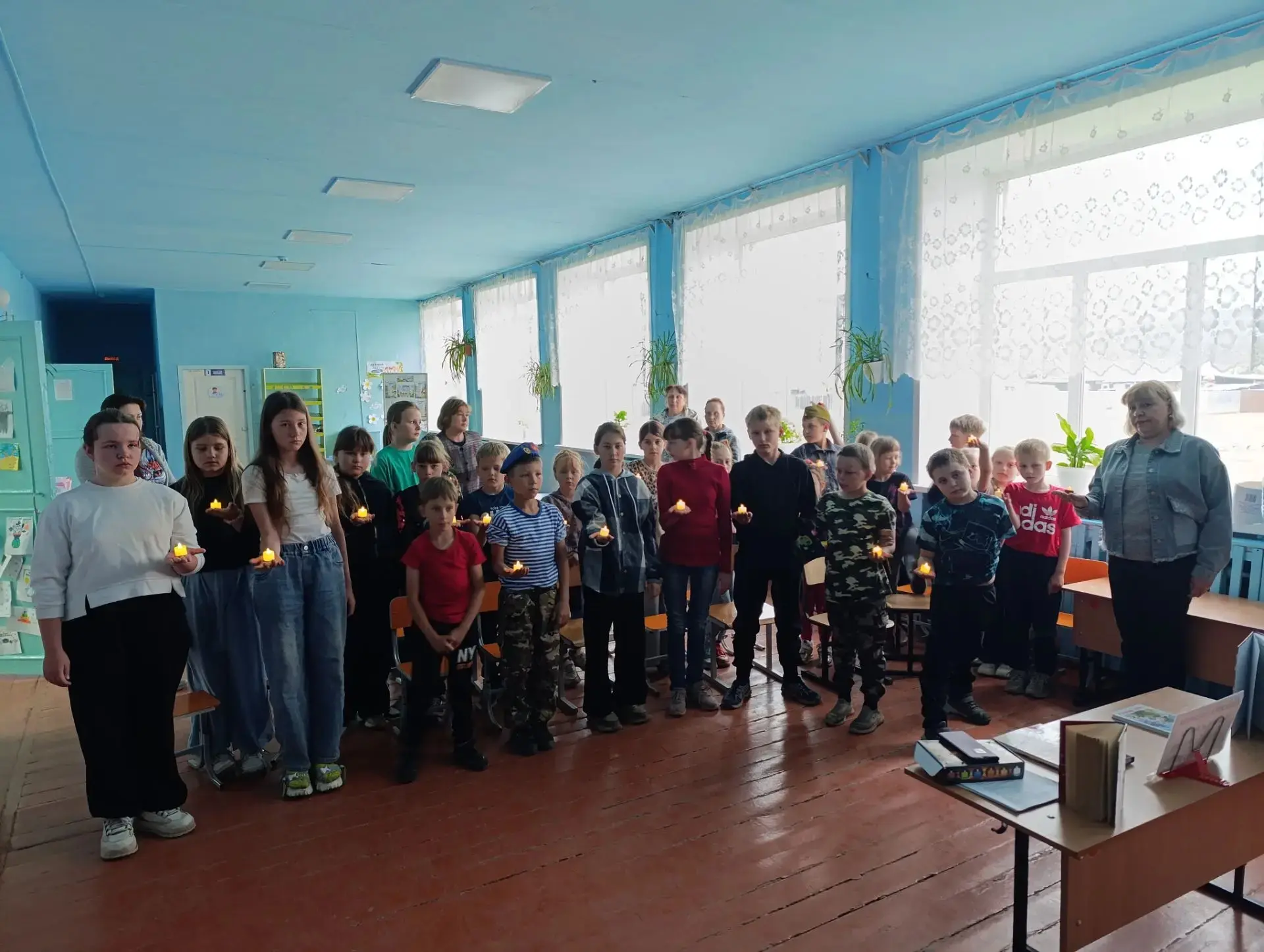 Пятнадцатый день в нашем лагере- "ДЕНЬ ПАМЯТИ И СКОРБИ"