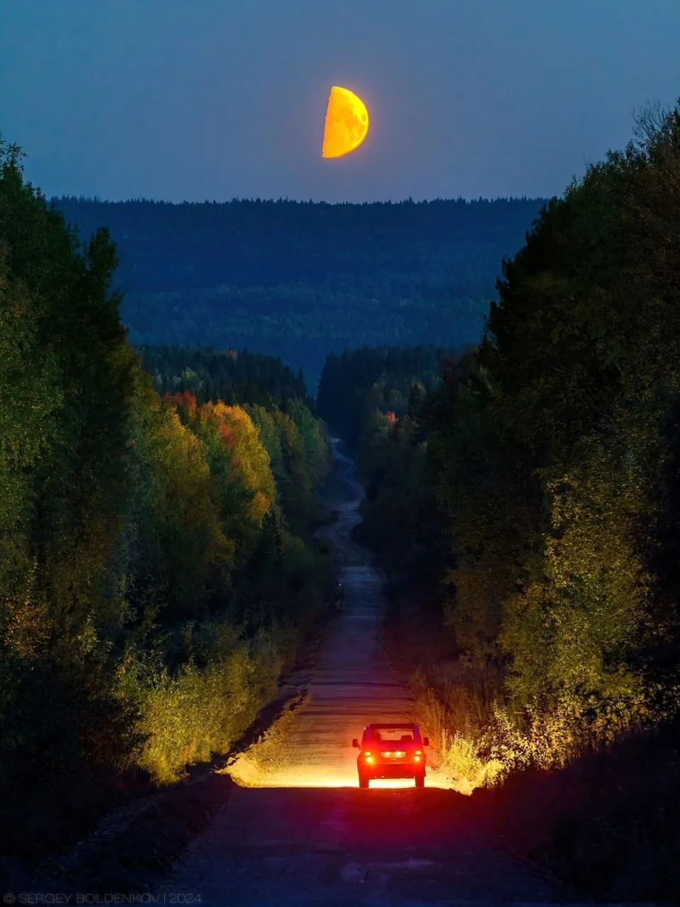 🌖 Медведка — Промысла, Пермский край. Обычная дорога, НО если знать день и час — Луна ...