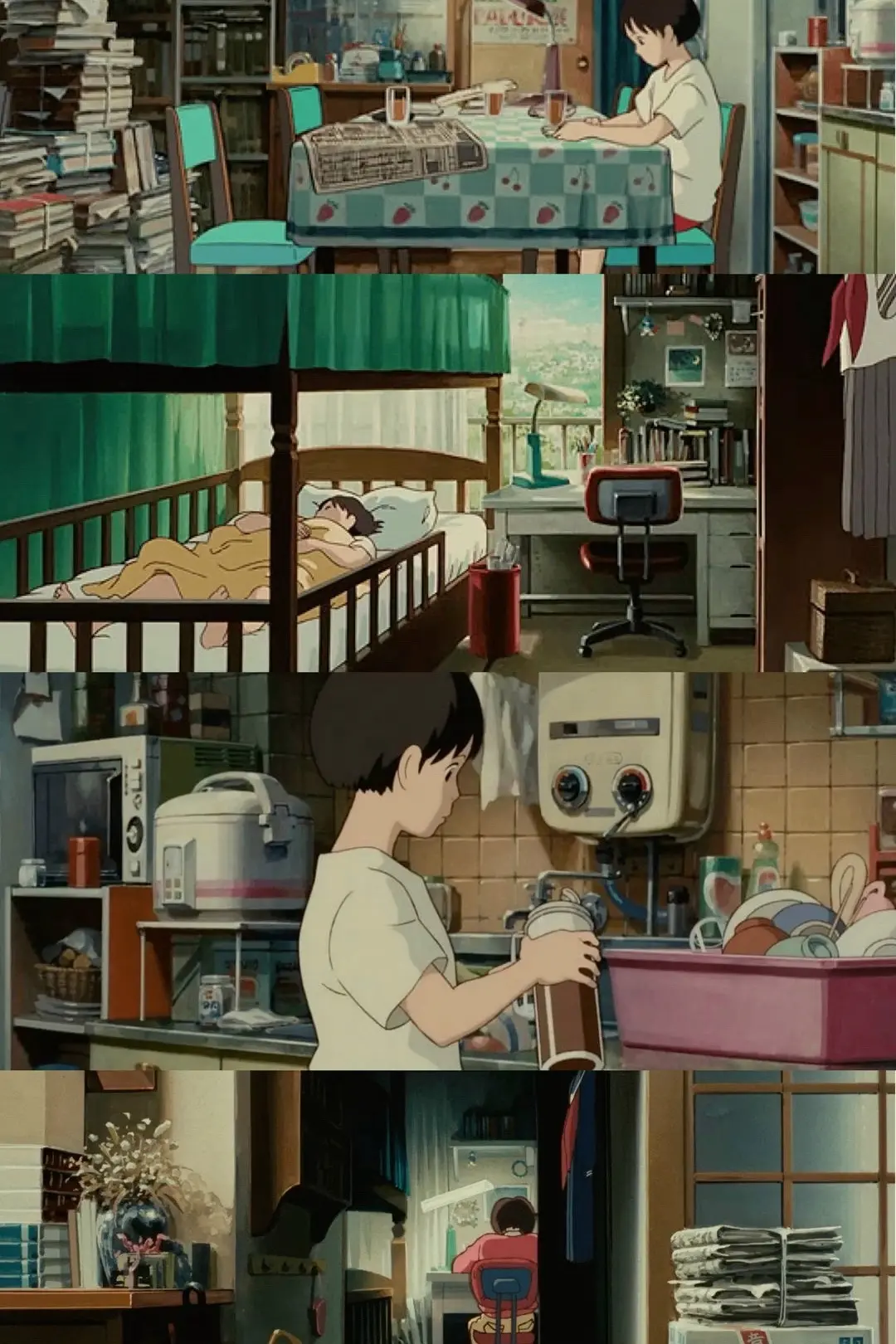 Эстетика повседневности в мультфильмах студии Ghibli 💫