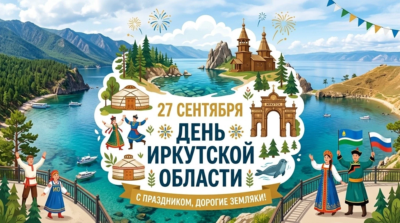 🎉 С Днём Иркутской области! 💙
