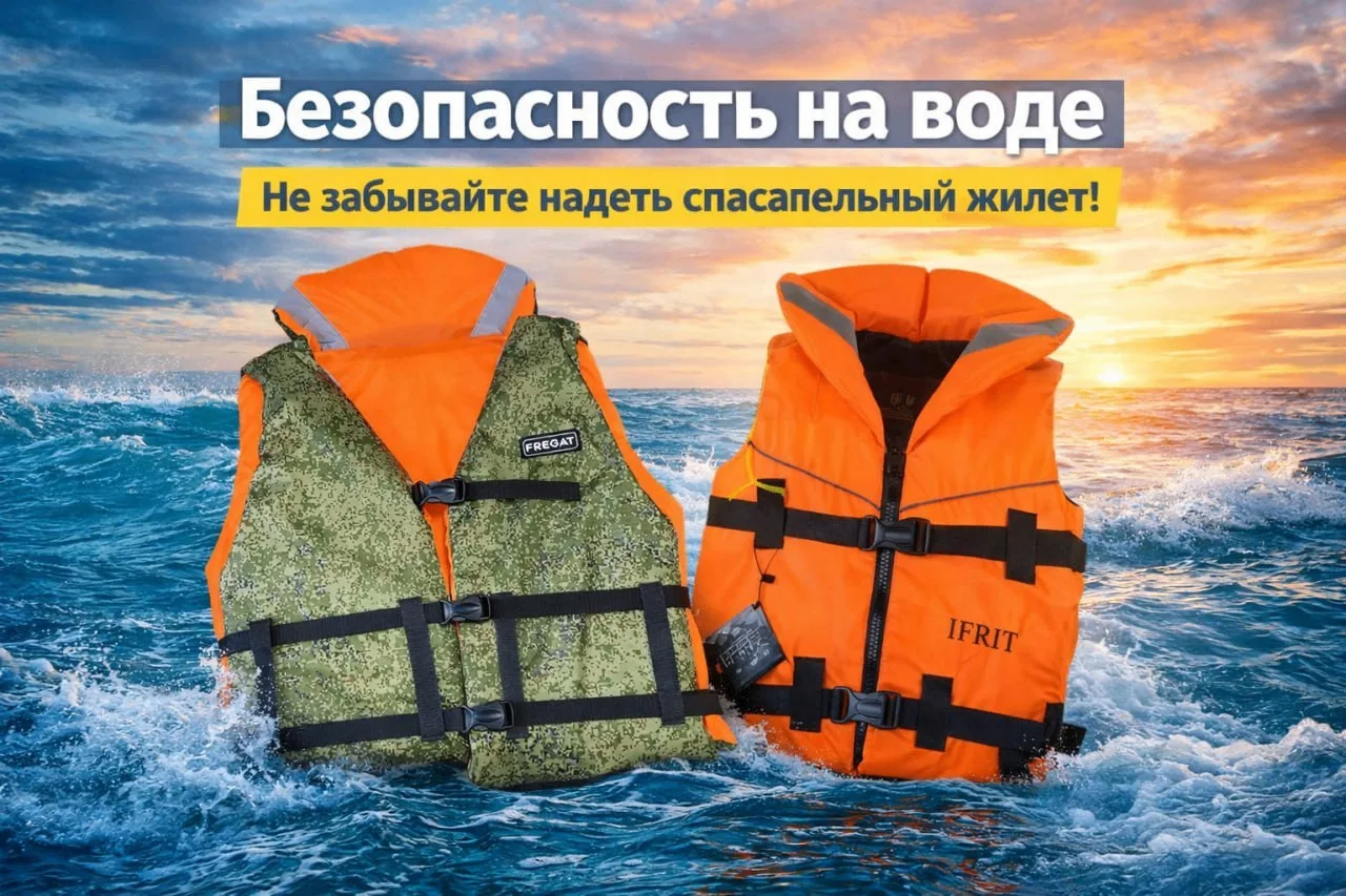 ❗️ Безопасность на воде — прежде всего!
