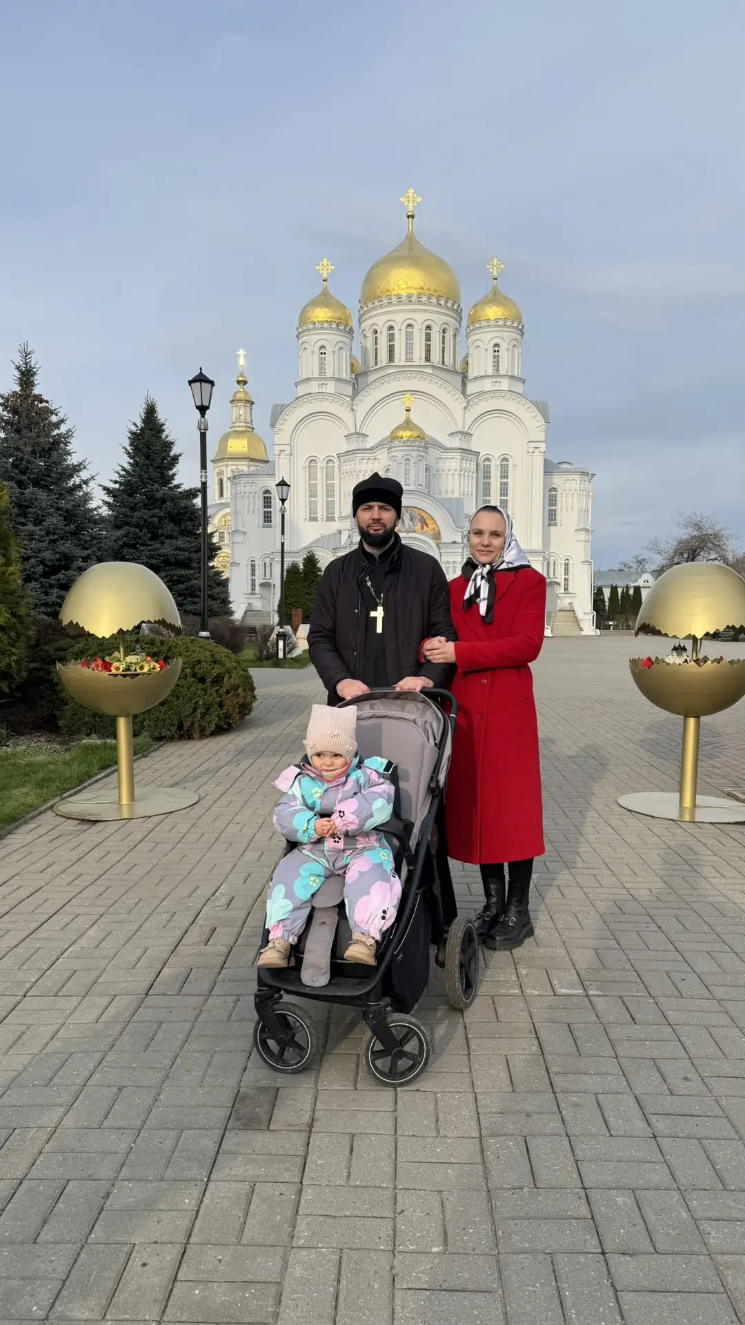 Отец Александр с семьёй в составе паломнической группы Белевской епархии посетили Свято...