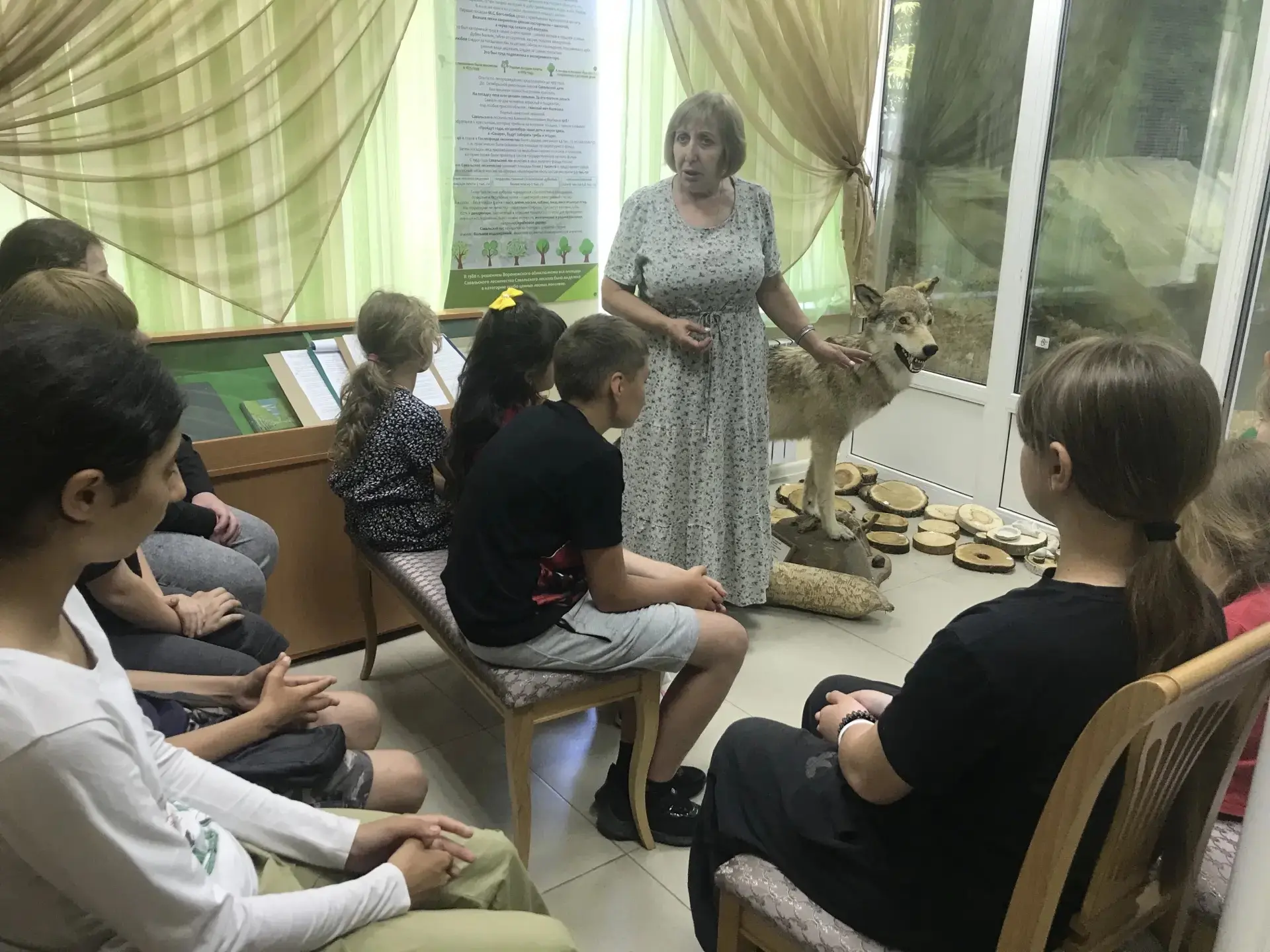 День науки!
 Научно-познавательное посещение районного краеведческого музея воспитанниками пришкольн
