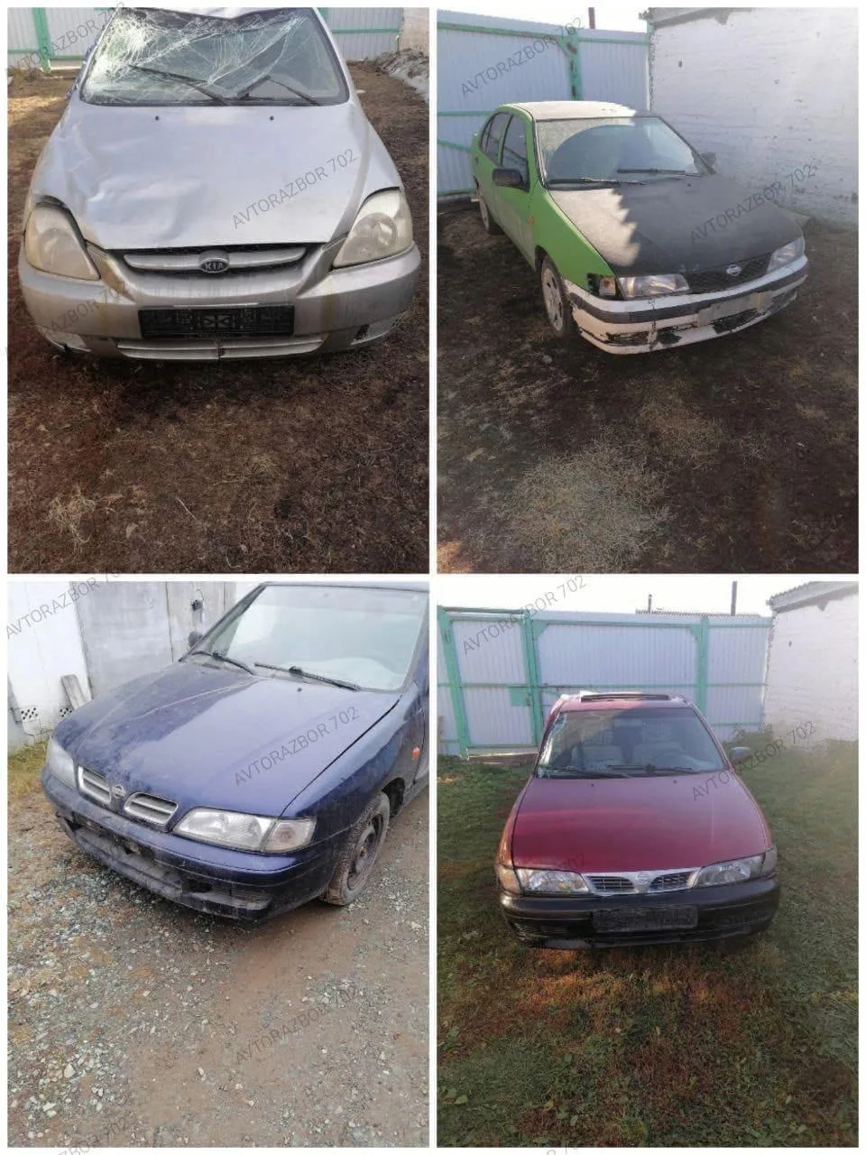 В РАЗБОРЕ 🚘:        
📌Kia Rio 1 LS A3E
📌Nissan ALMERA GA16 
📌Nissan Primera P11 GA16            