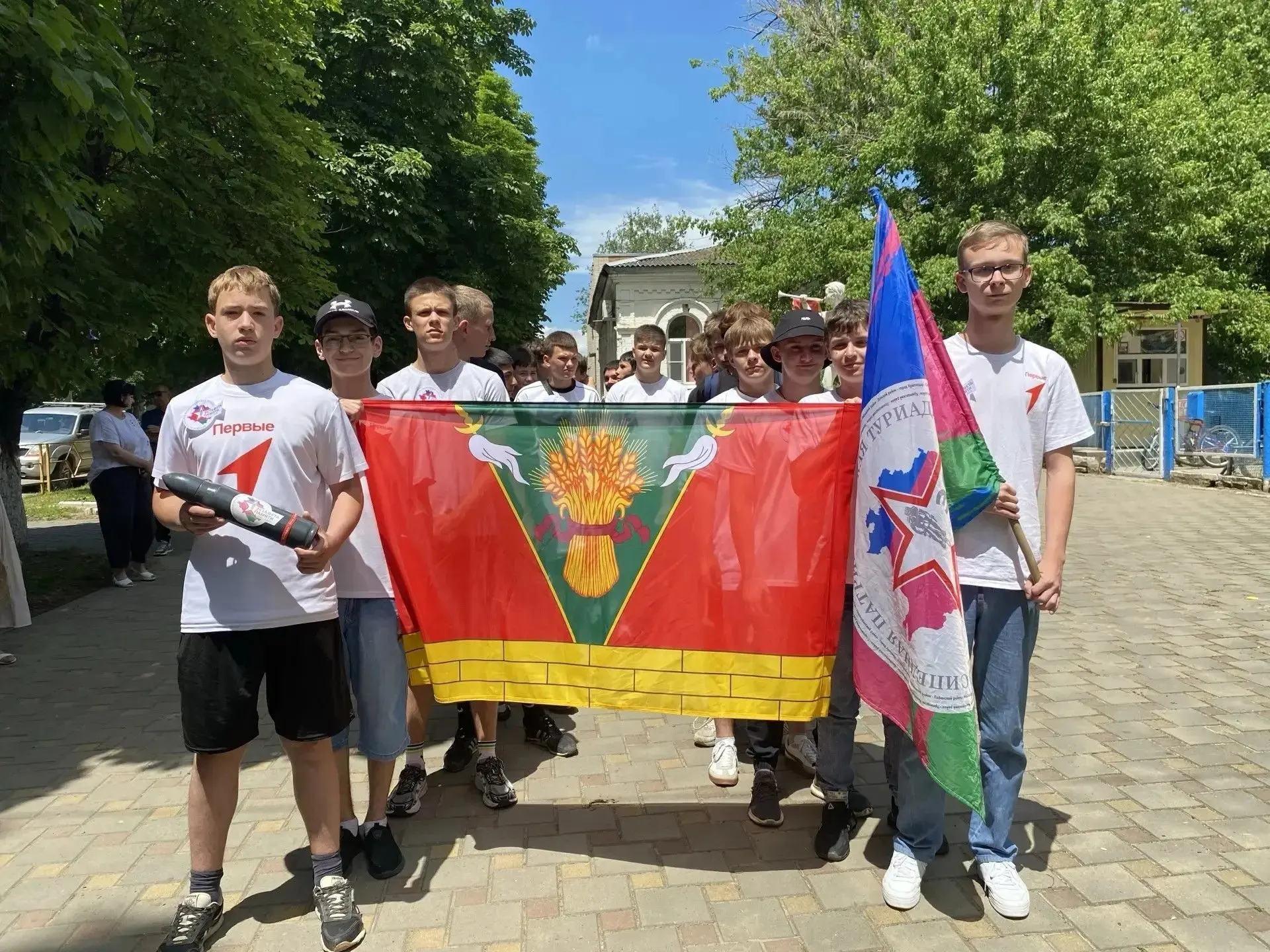 🤩 Тбилисский район принял «Эстафета памяти»
