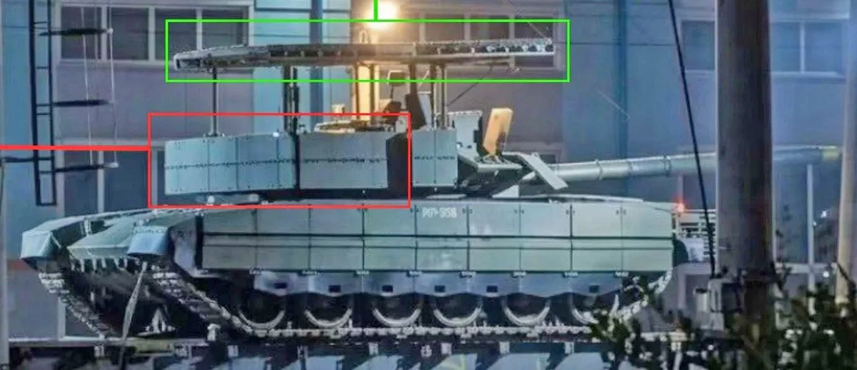 ⭐️ По данным зарубежных и российских военных блогов и каналов, на танках Т-80БВМ, перед...