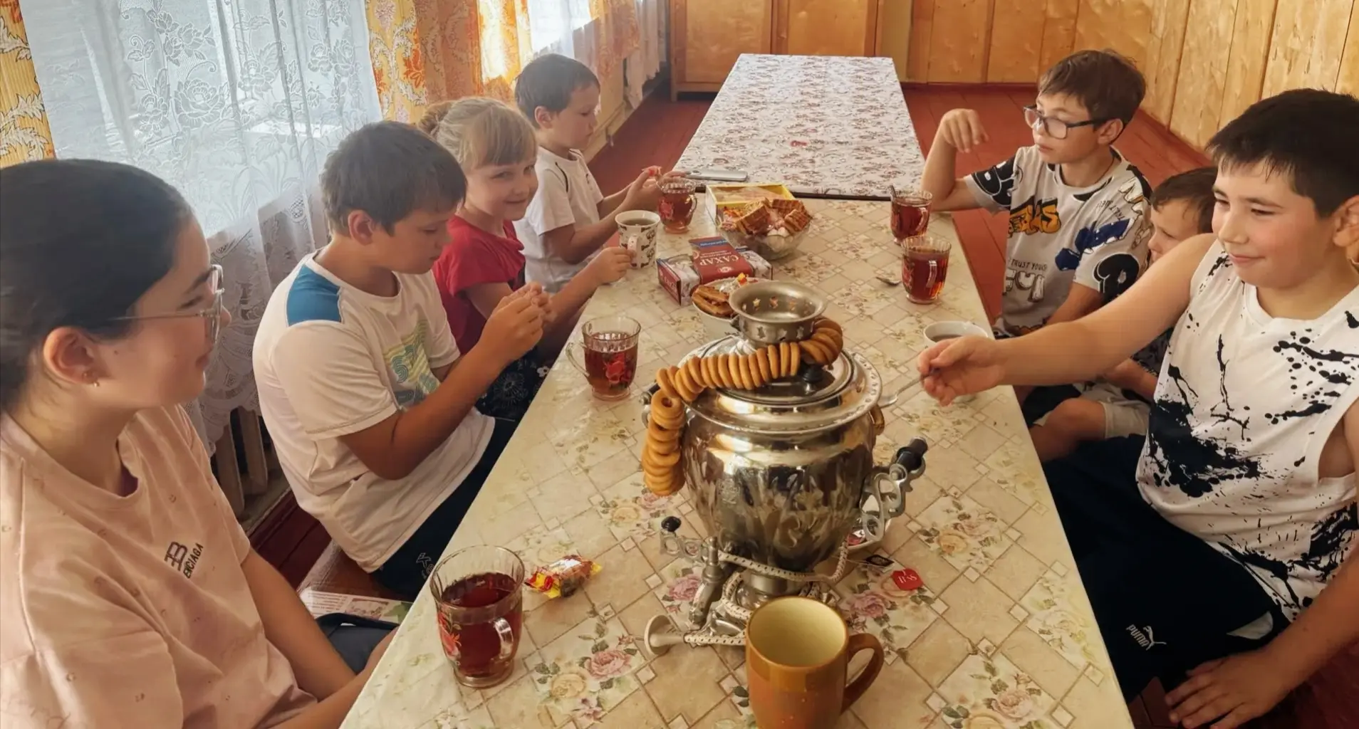 В Кормовском сельском доме культуры прошёл информационный час «Самовар Иван Иваныч». Де...
