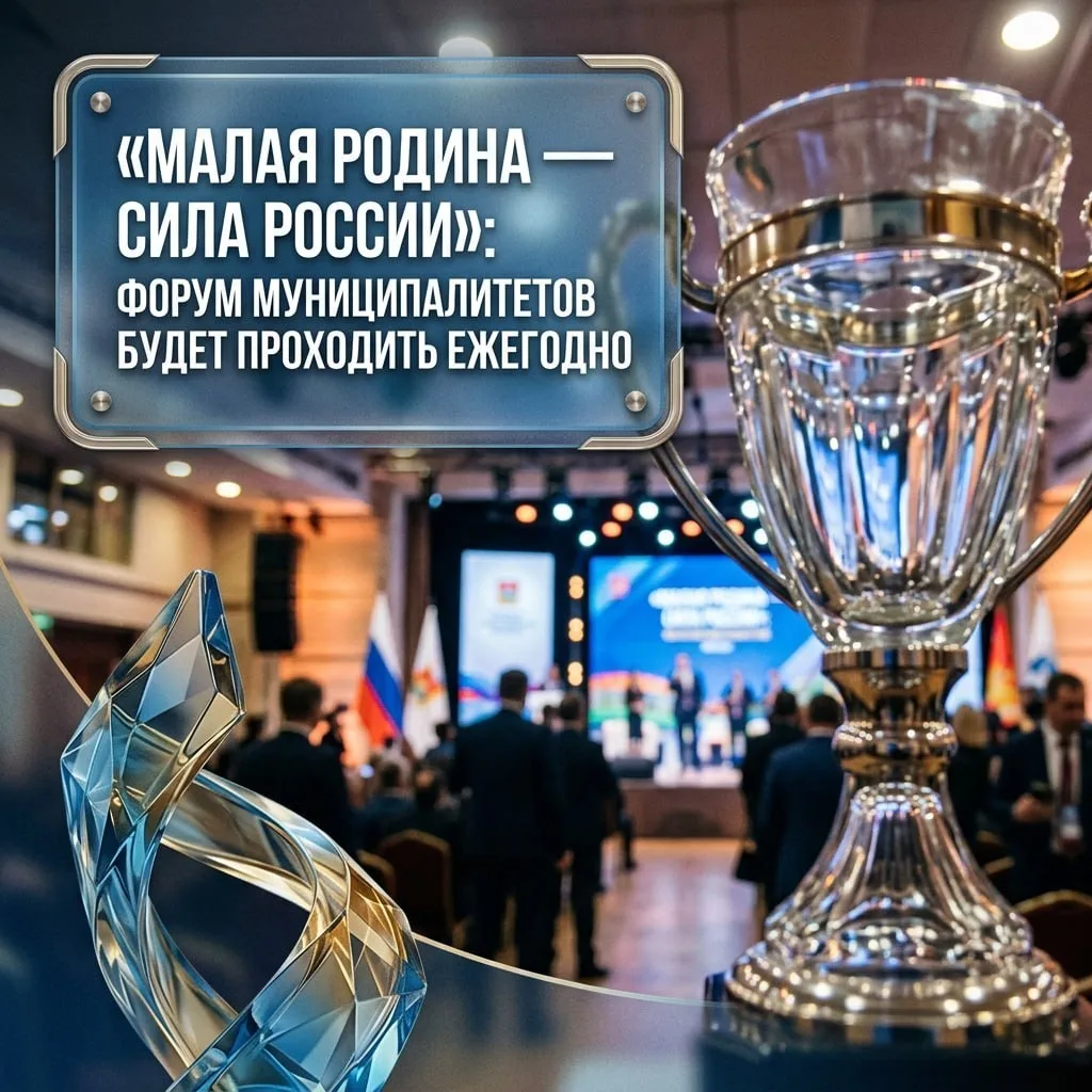 «Малая родина — сила России»: форум муниципалитетов будет проходить ежегодно 🇷🇺