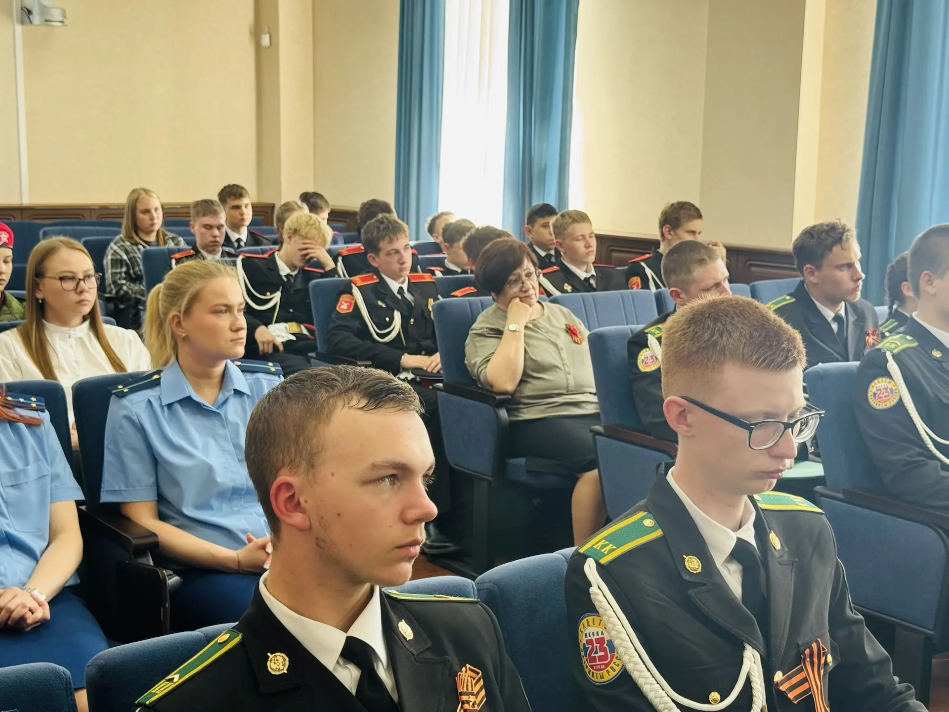 Сегодня в рамках работы, проводимой органами прокуратуры по государственно-патриотическому воспитани