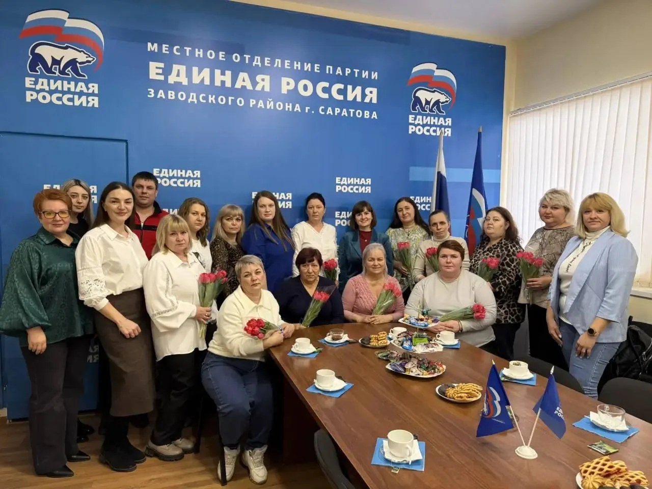В преддверии Международного женского дня в Саратове состоялась трогательная акция «Цвет...