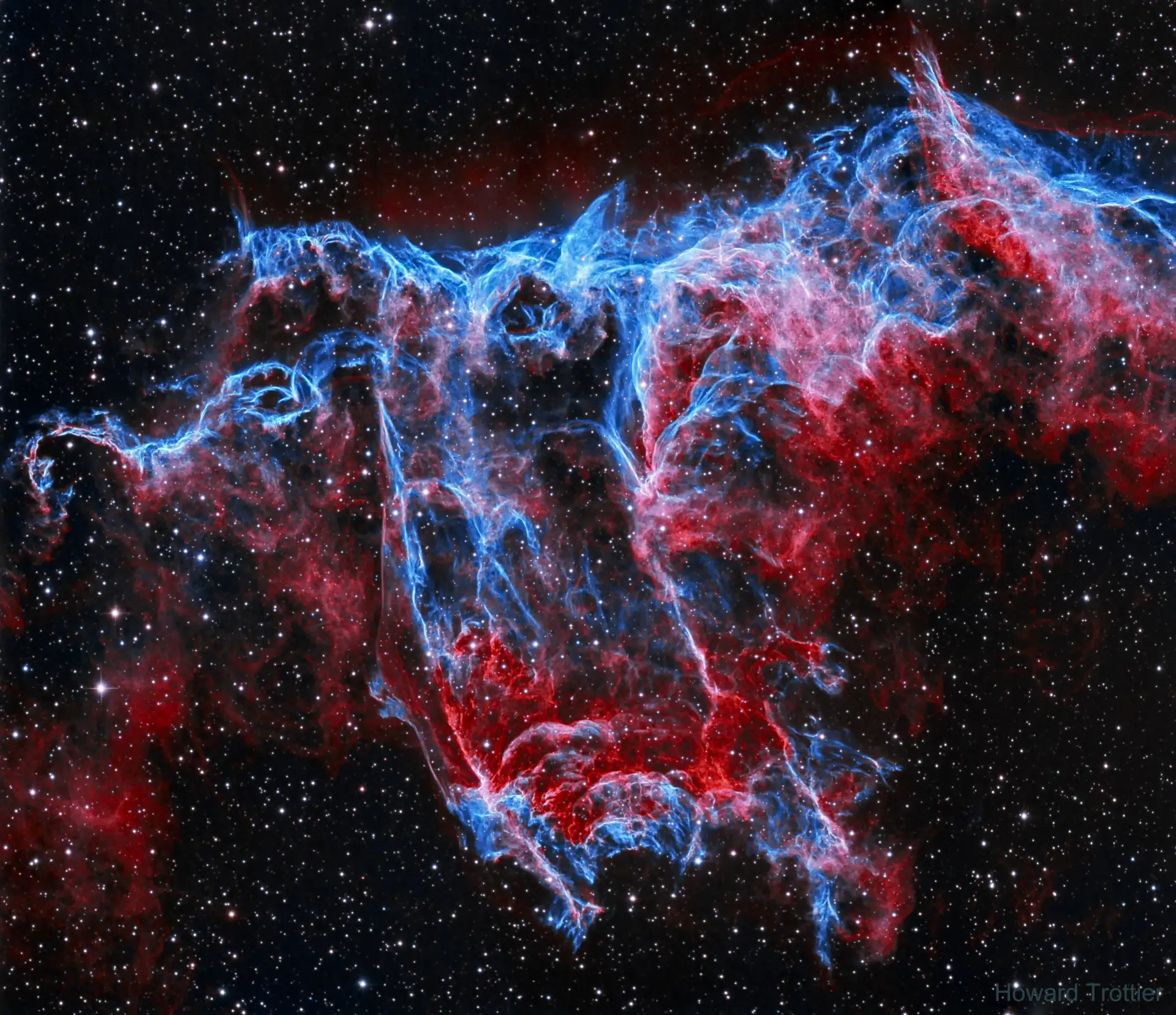 NGC 6995: Туманность Летучая мышь [Космокадр 27.10.2021]