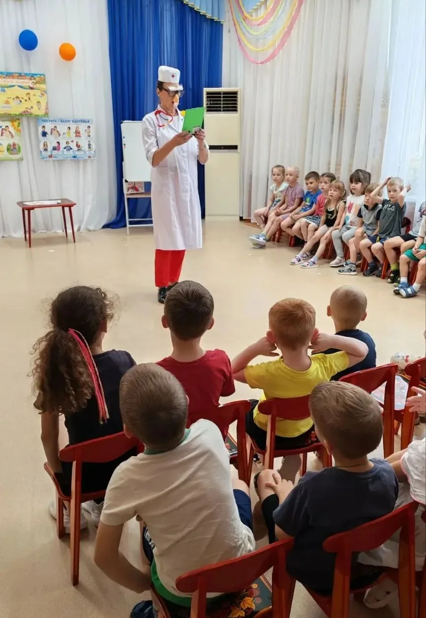 Сегодня в нашем зале состоялся весёлый и познавательный праздник «Будь здоров!» 💪 Всё началось с оч