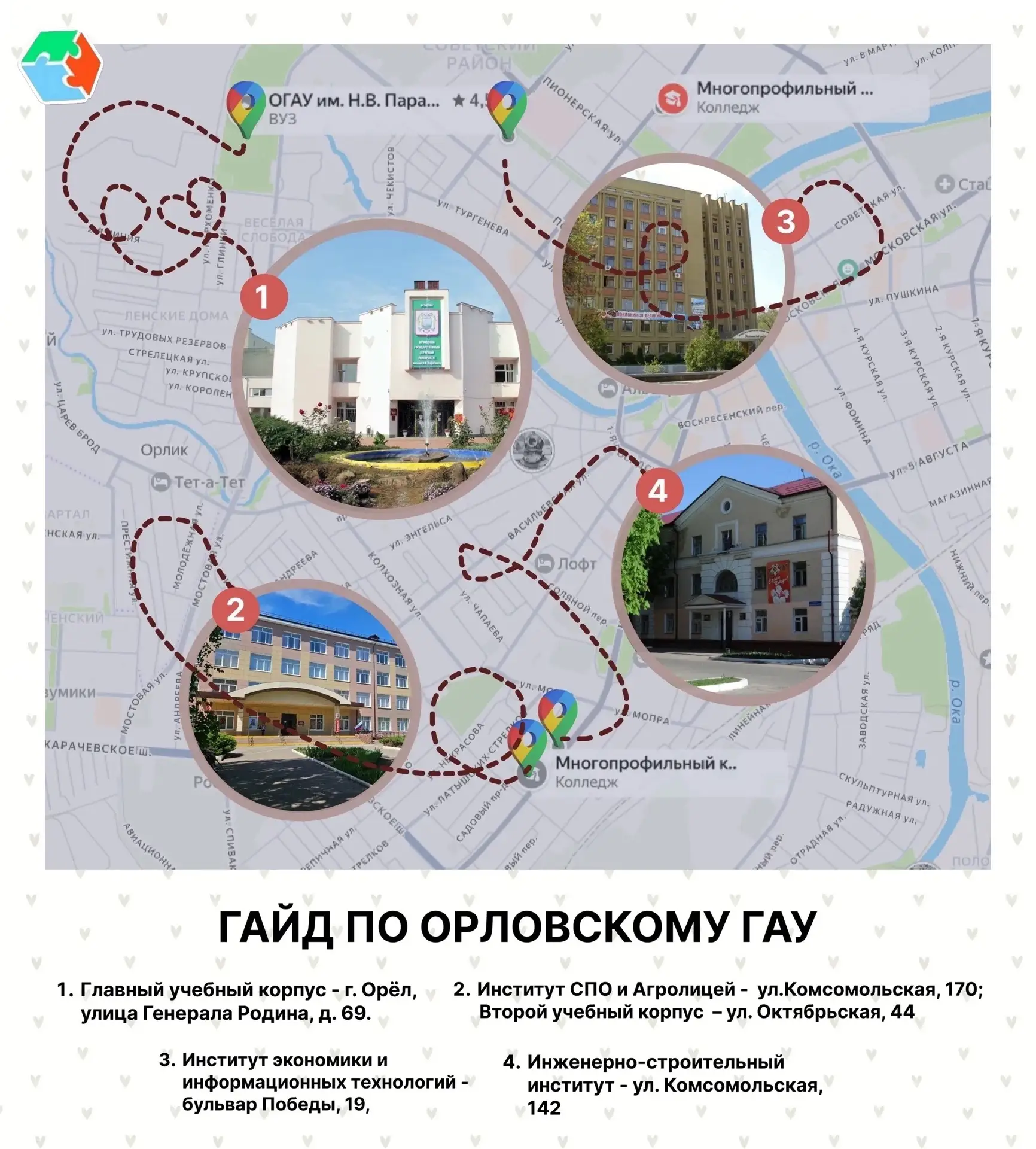 👋 Знакомство с университетом: где поесть, учиться и найти друзей в Орловском ГАУ 🤓
