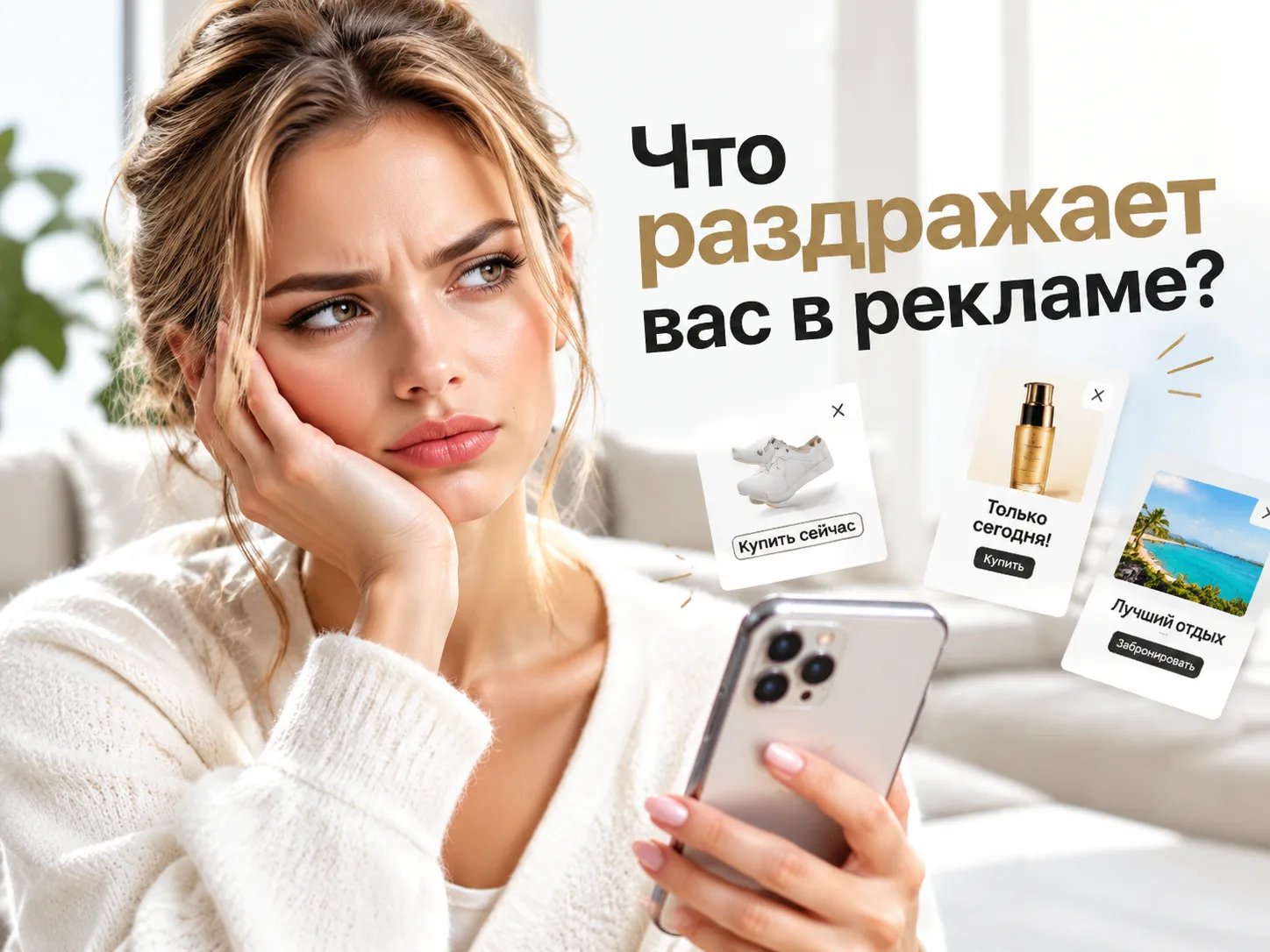 Что раздражает вас в рекламе?