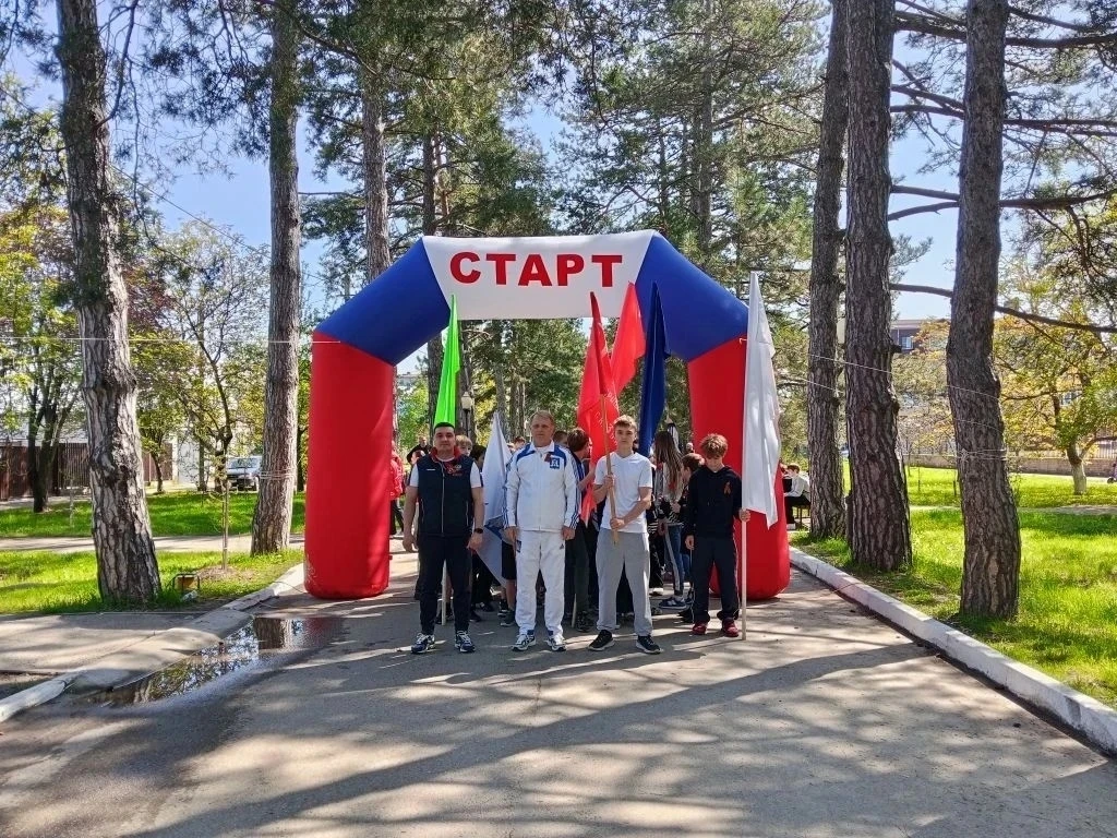 В Горячем Ключе состоялась Всекубанская эстафета «Спортсмены Кубани — в ознаменование Победы в Велик