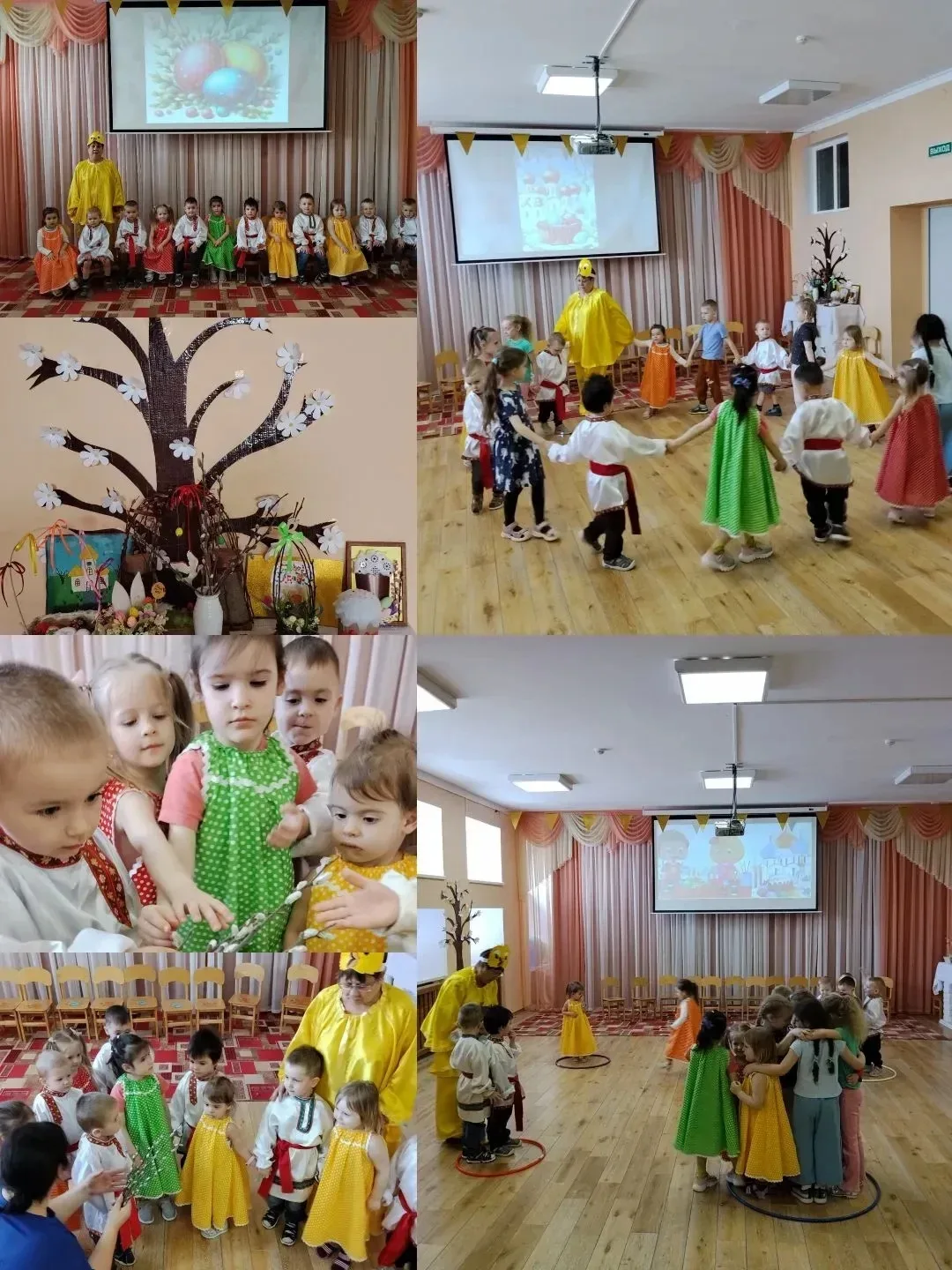 #ДетскийСадТУ 🍎 Вот и закончился наш краткосрочный проект в младшей группе «Яблочко» — «Светлая Пасх