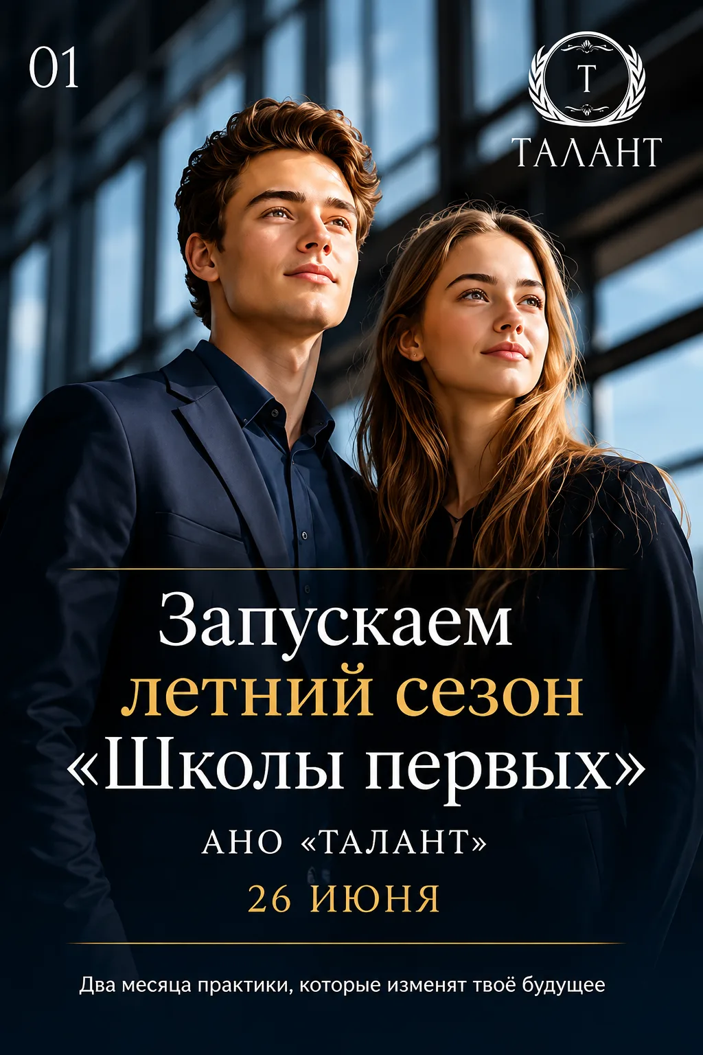 Летний сезон «Школы первых» стартует 26 июня ☀️