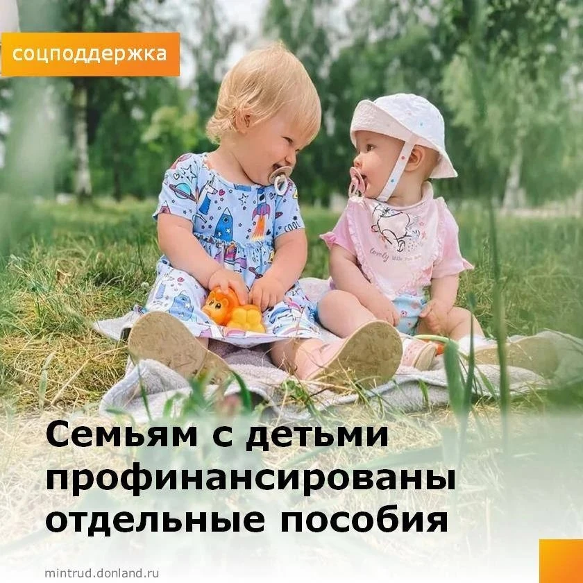 В УСЗН Администрации Багаевского района поступили денежные средства по законам: