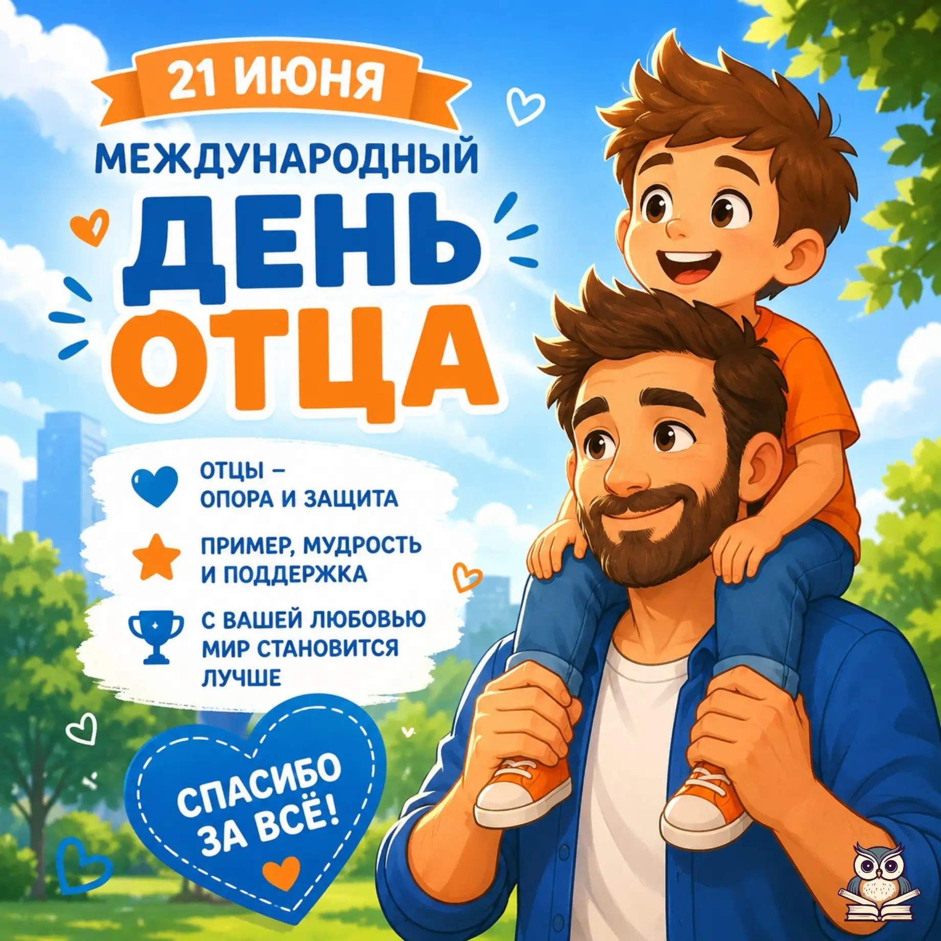 📌Мужчина, отец, герой — одно лицо! 

В преддверии Международного Дня отца мы хотим поговорить о том