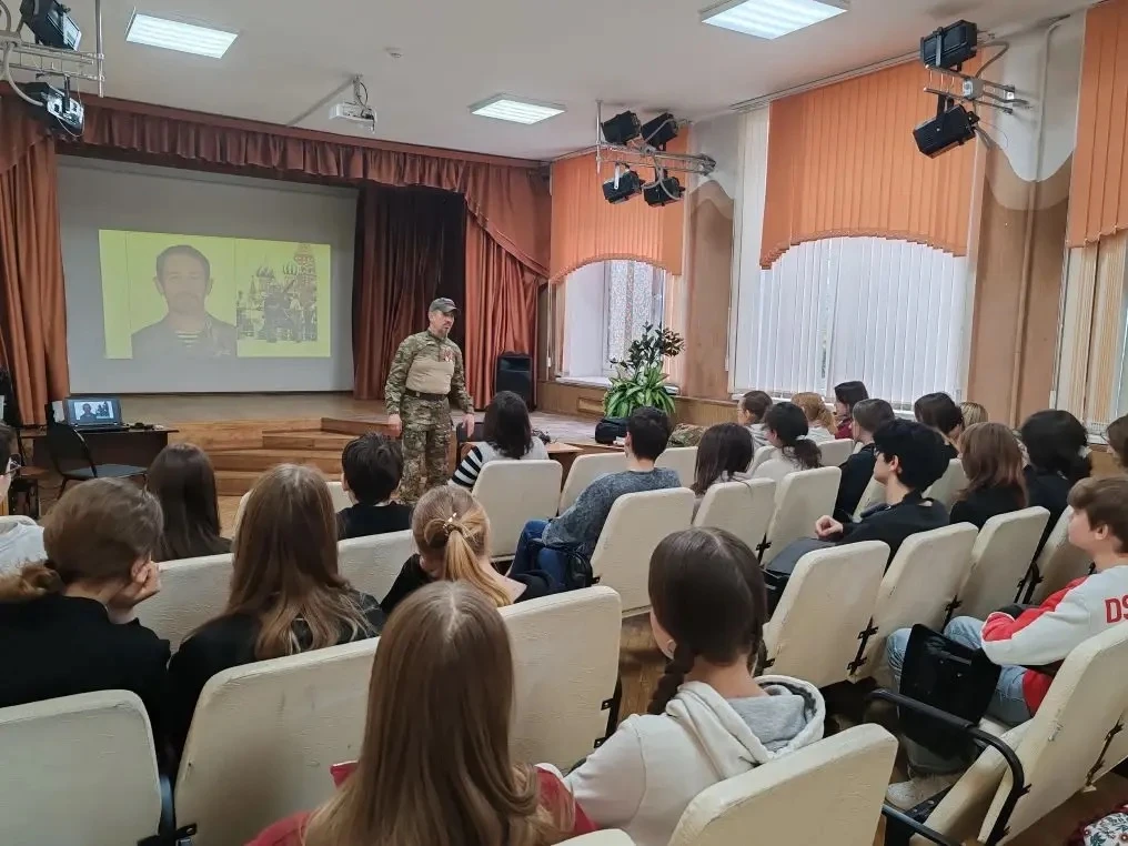 ВАЖНЫЕ ВСТРЕЧИ   14 апреля у нас в гостях был человек удивительной судьбы — ветеран СВО и руководите