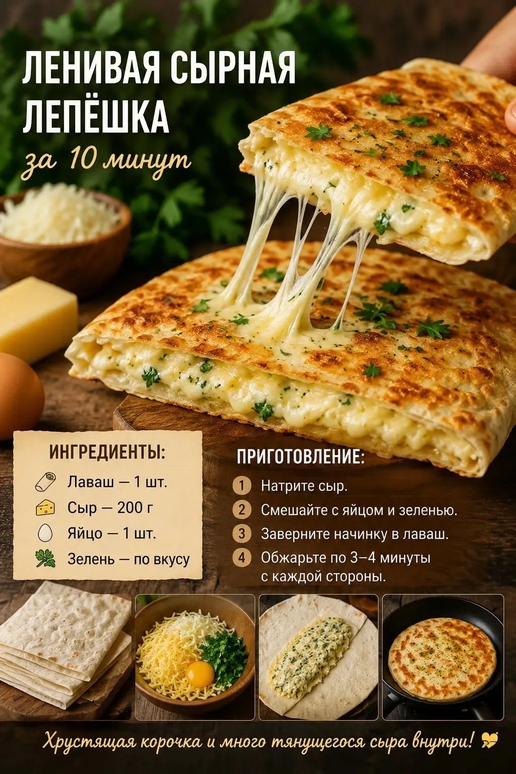 ПЕРВЫЕ — С ТВОРОГОМ И ЗЕЛЕНЬЮ 😍
