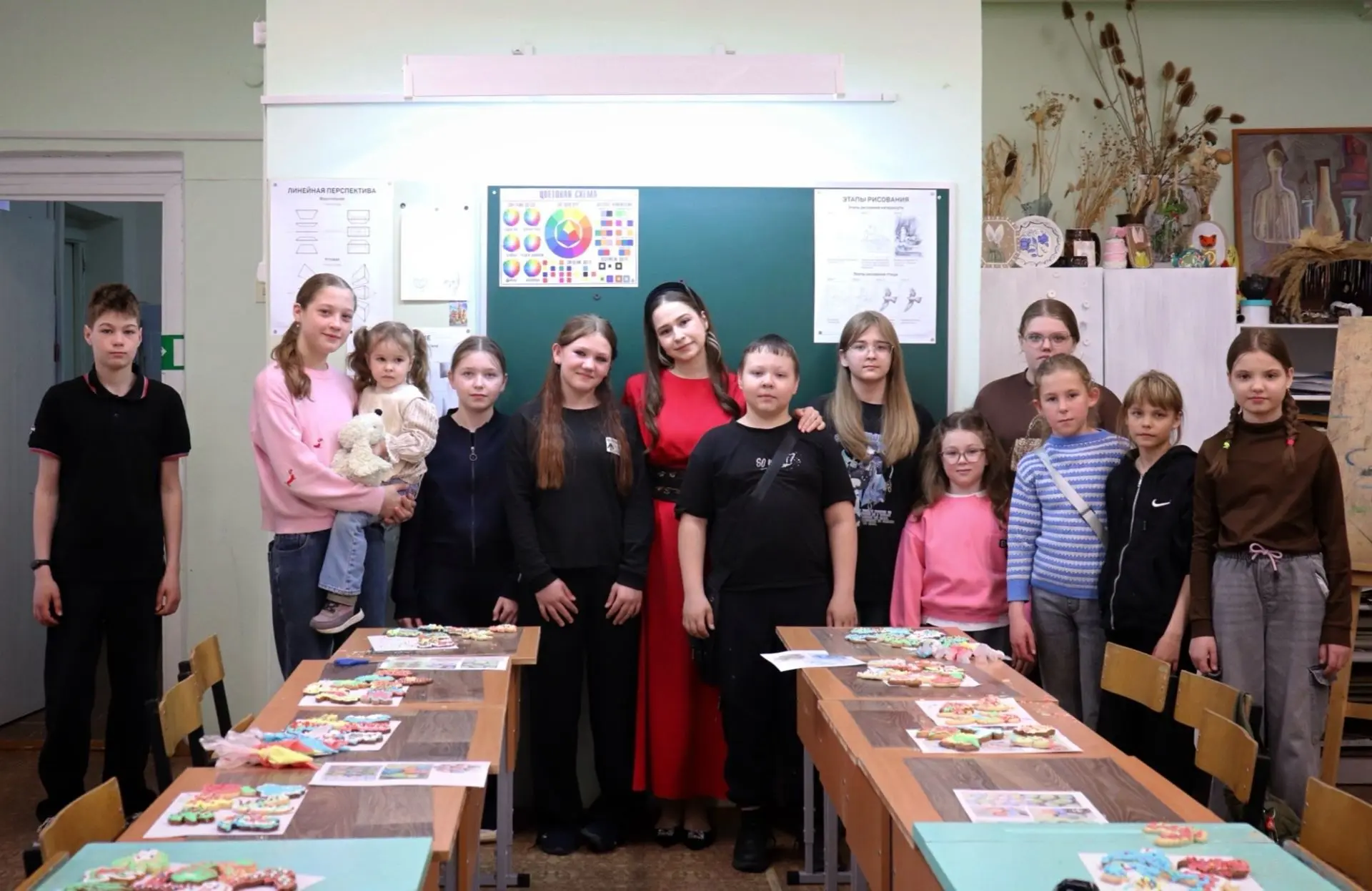 Вчера на художественном отделении Детской школы искусств состоялась необычная творческа...